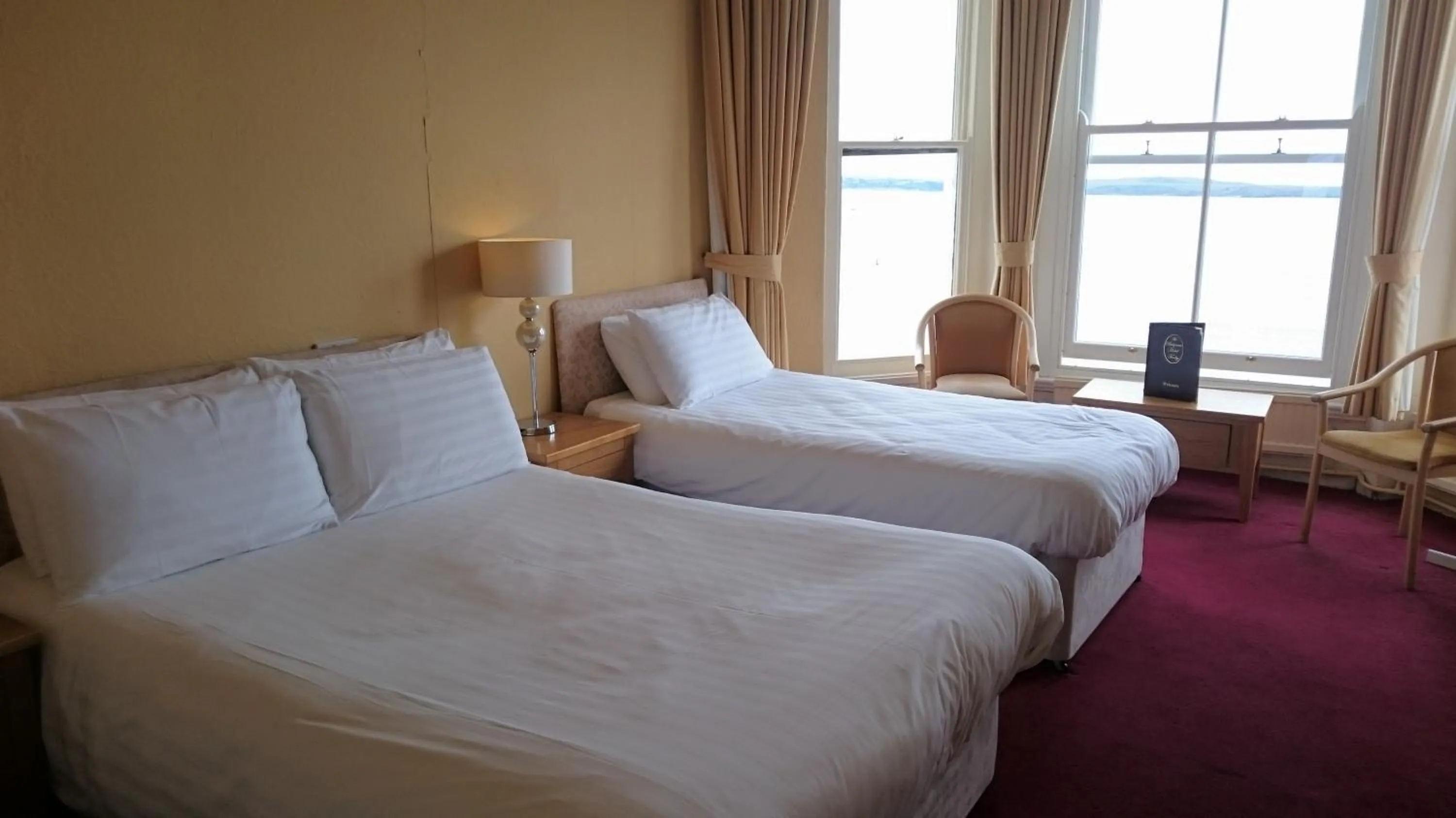 Bedroom, Bed in The Belgrave Hotel Tenby