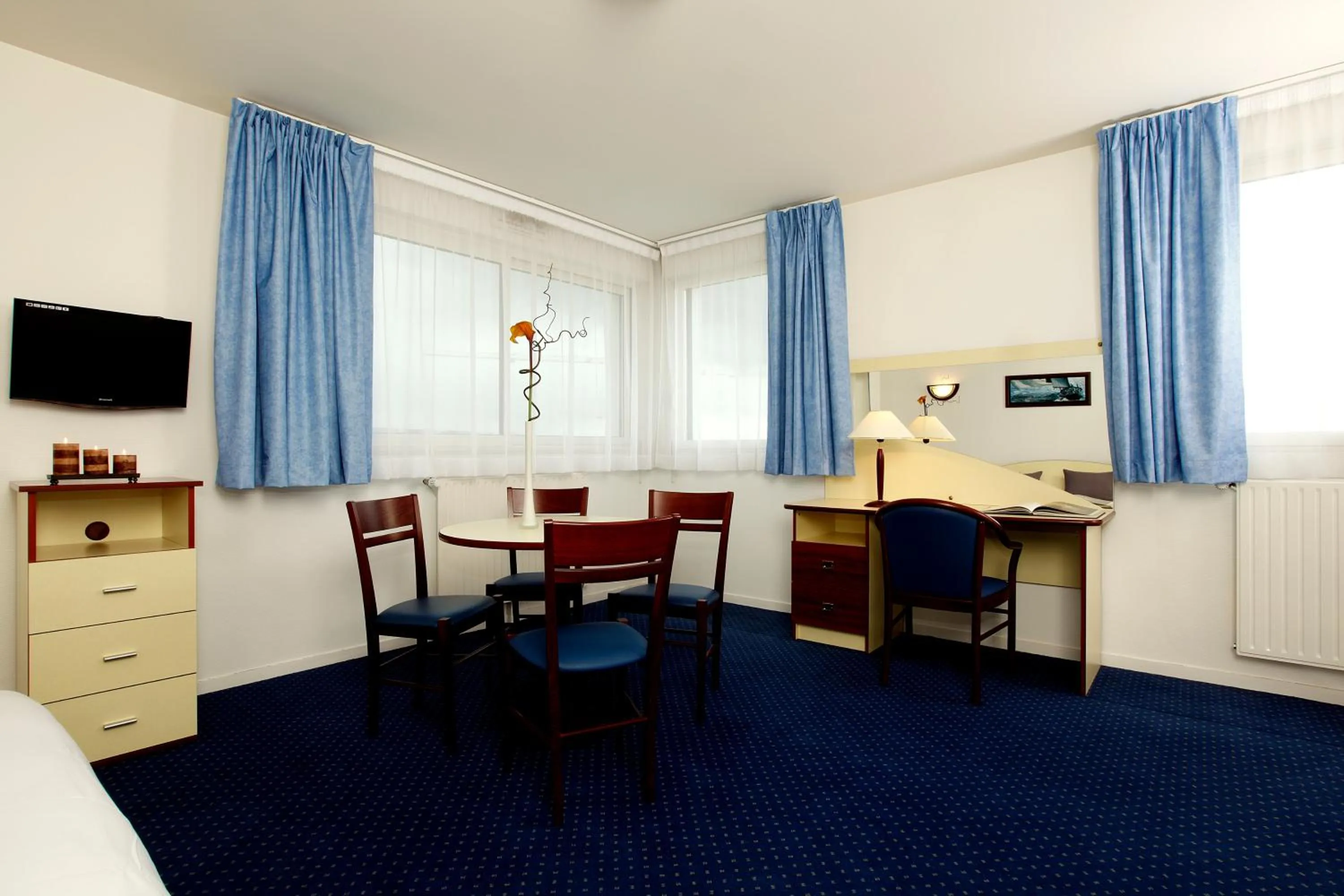 Living room in Appart'City Classic Rennes Beauregard