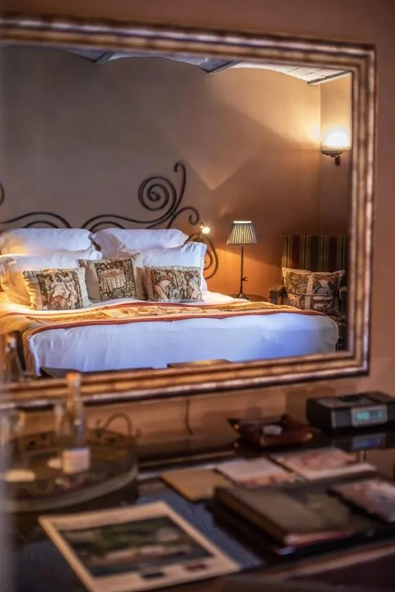 Bed in Château de Mercuès