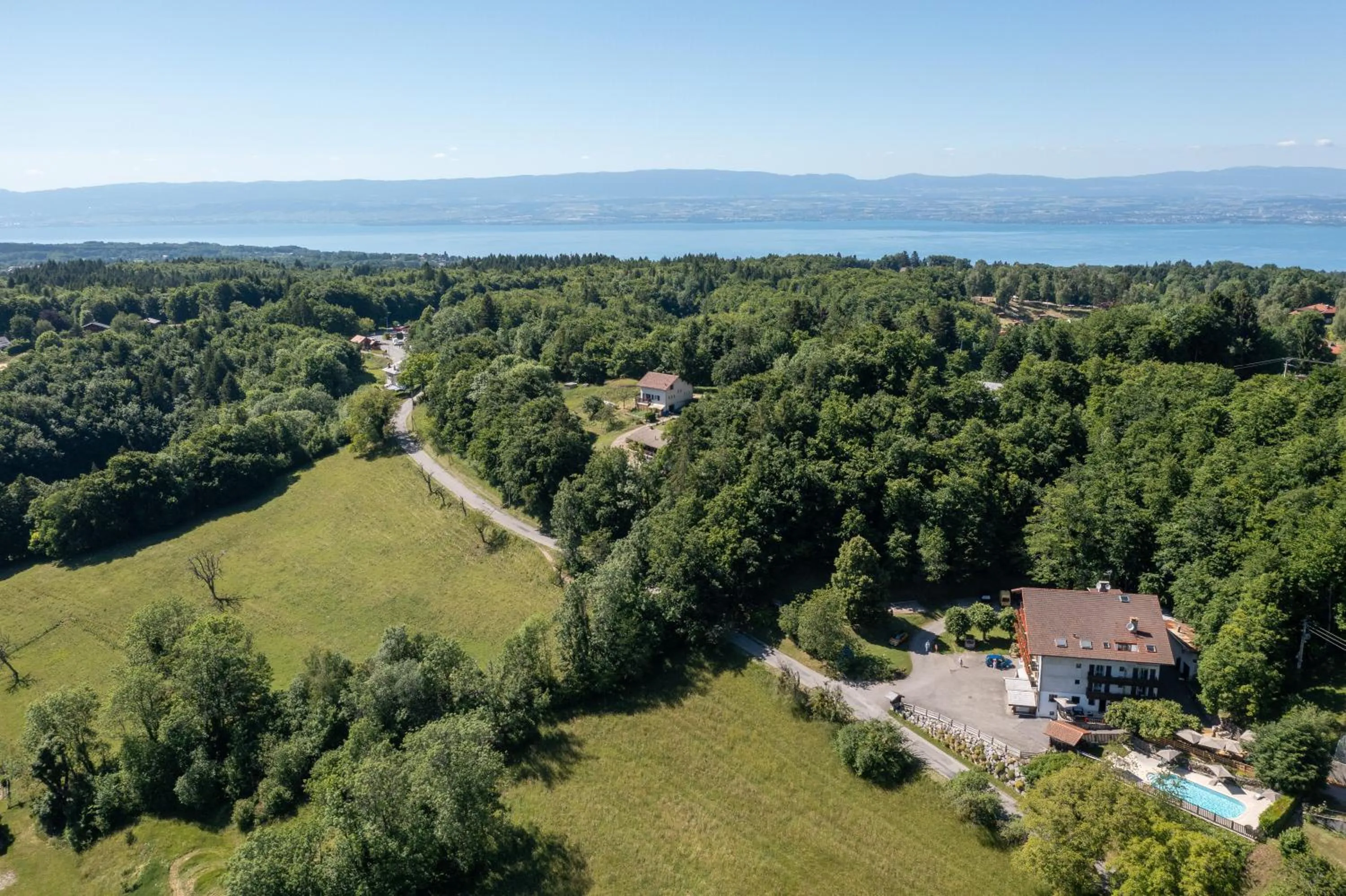 Bird's eye view in Hotel Le Bois Joli