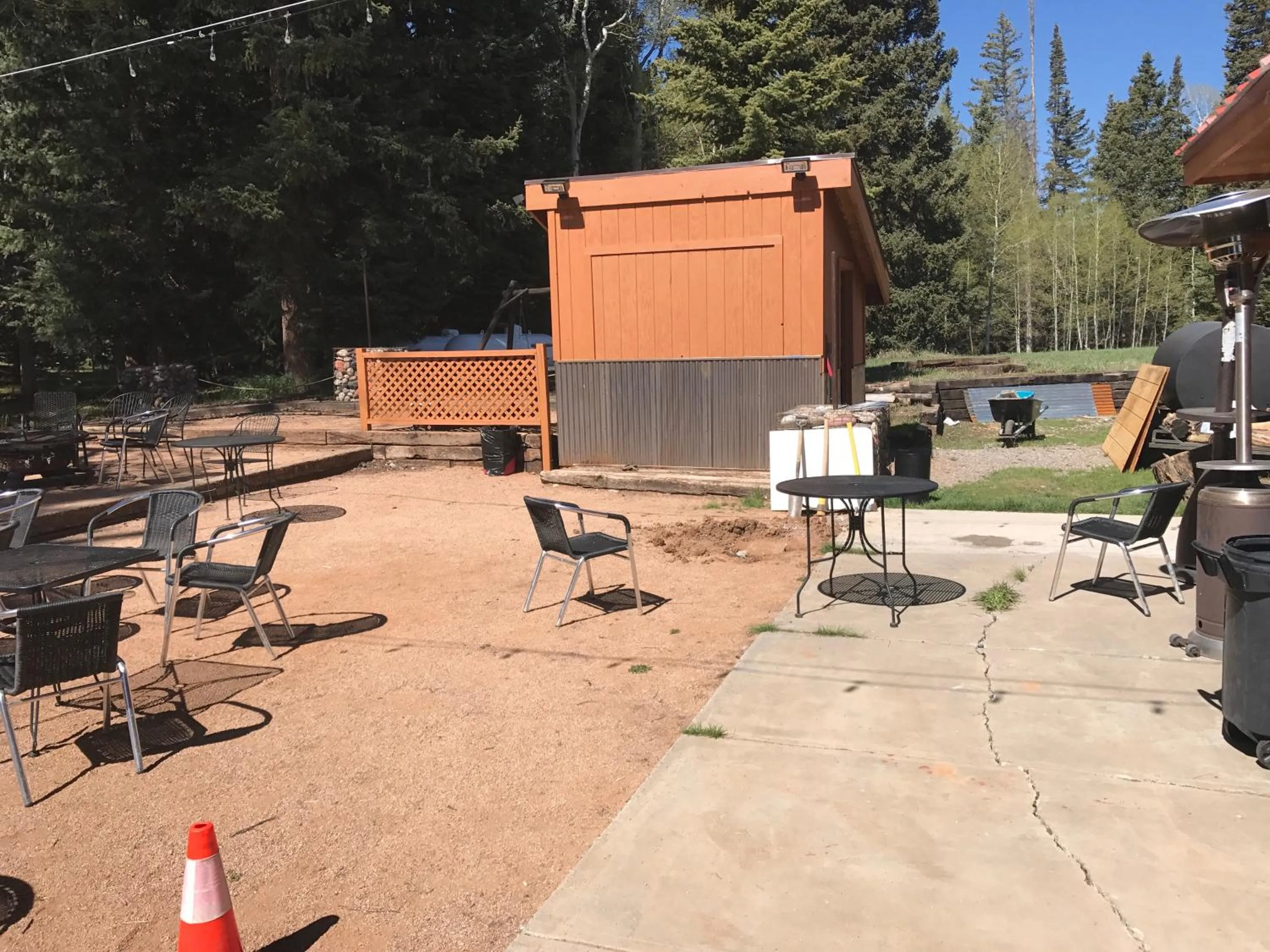 Garden in Arrowhead Mountain Lodge