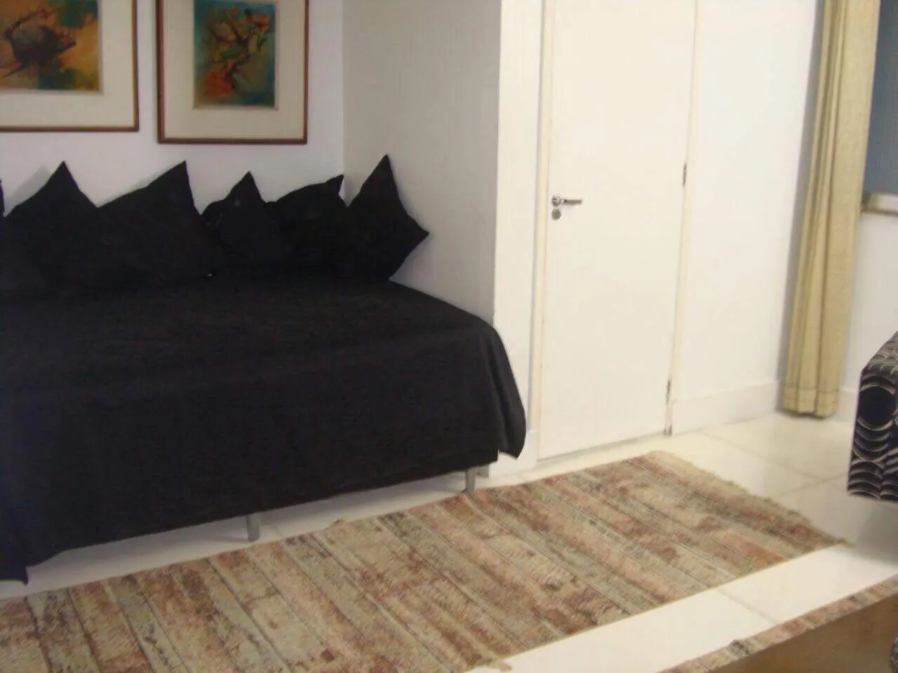 Bed in Apartamento Copacabana Frente Mar