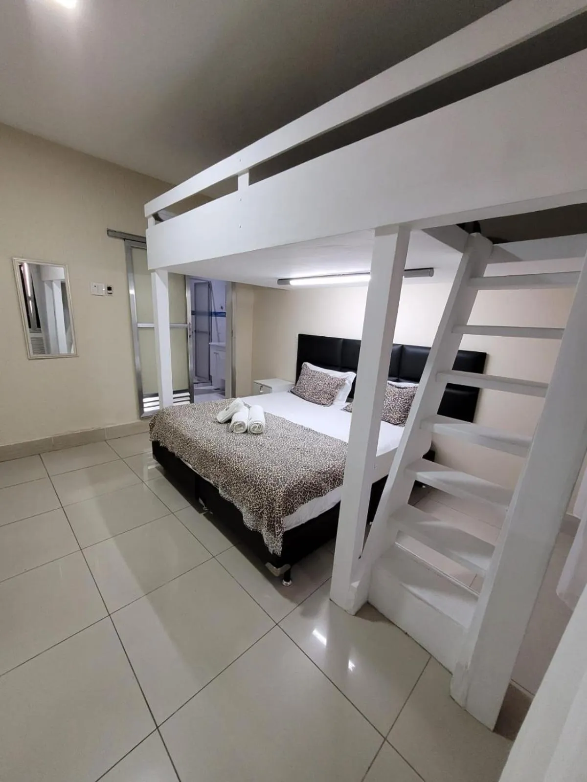 Bed in Apartamento Copacabana Frente Mar