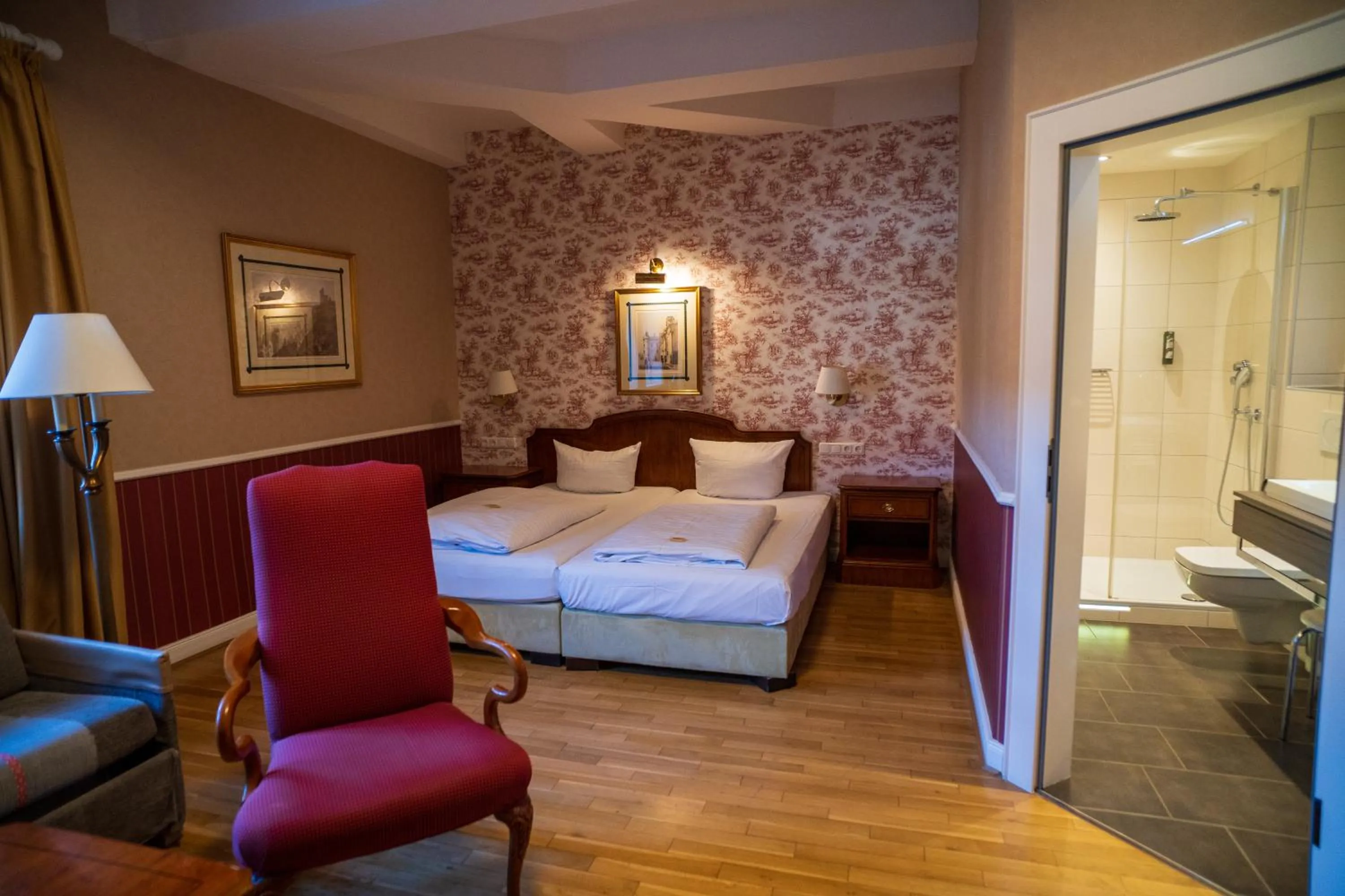 Photo of the whole room, Bed in Klosterhotel Wöltingerode