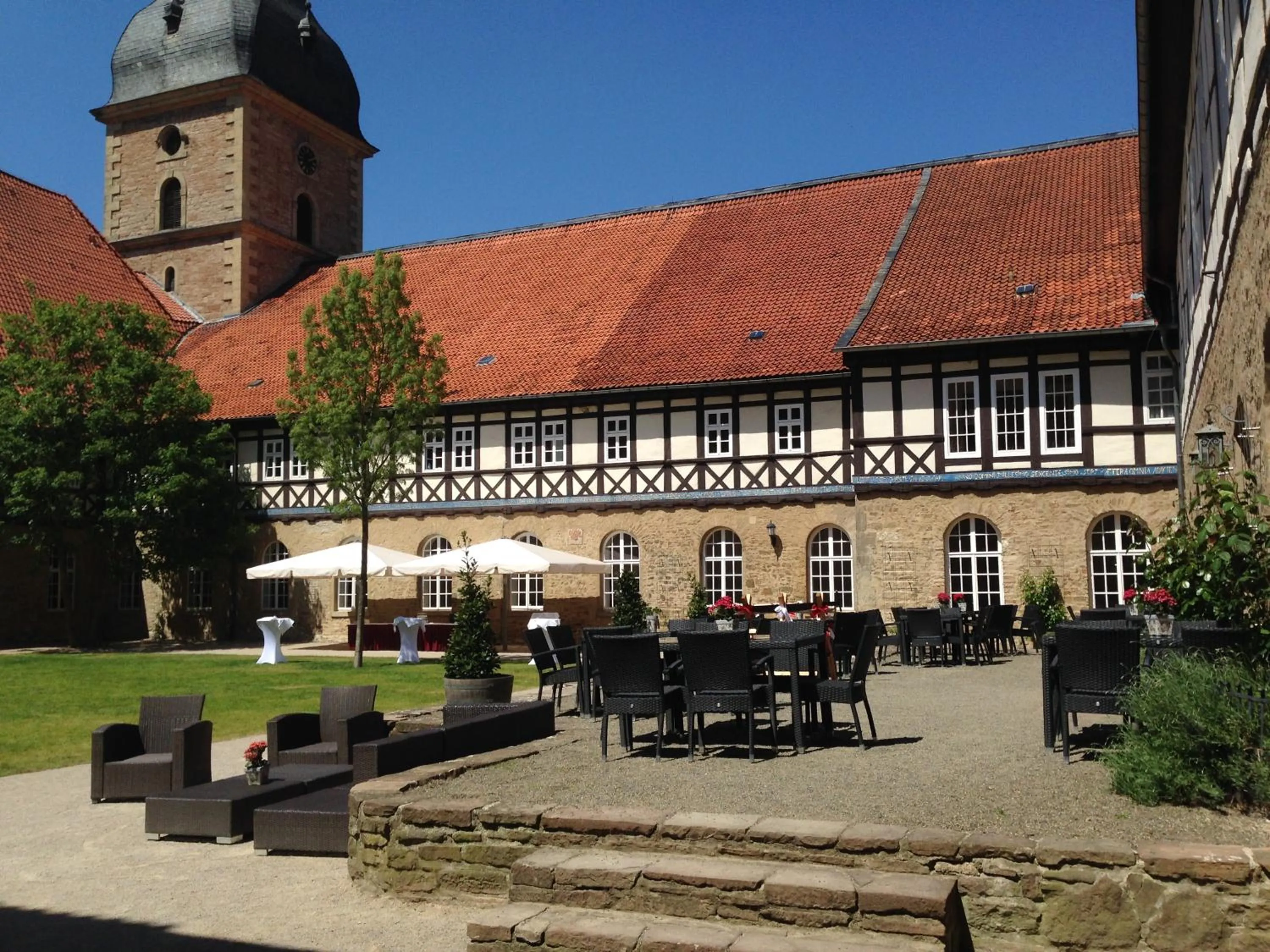 Balcony/Terrace in Klosterhotel Wöltingerode
