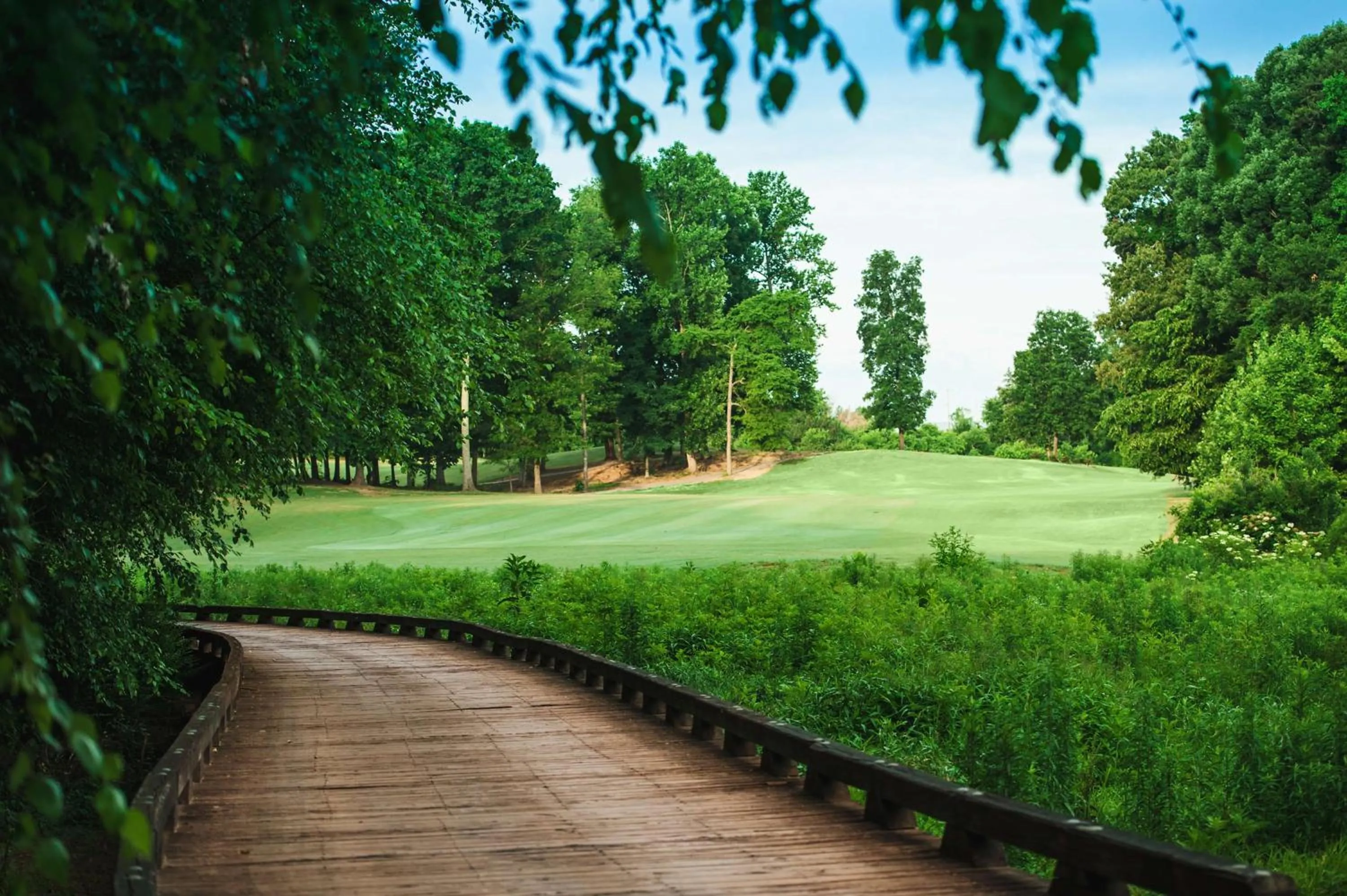 Golfcourse in Embassy Suites by Hilton Charlotte Concord Golf Resort & Spa