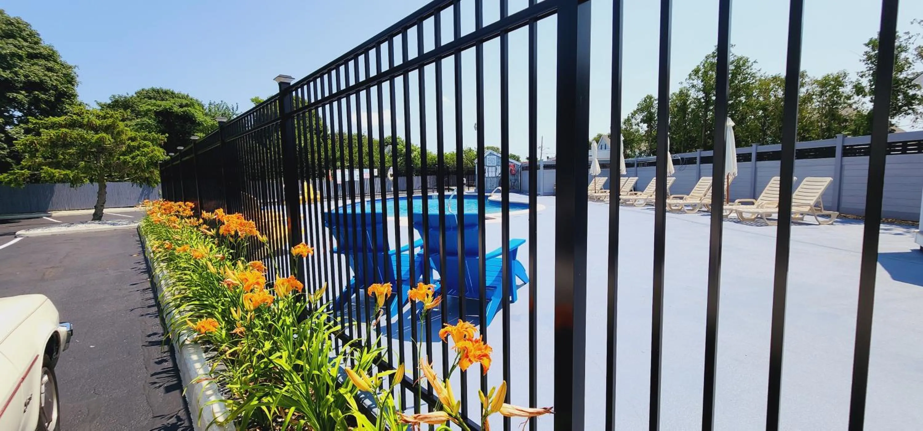 Swimming pool in Ambassador Inn and Suites
