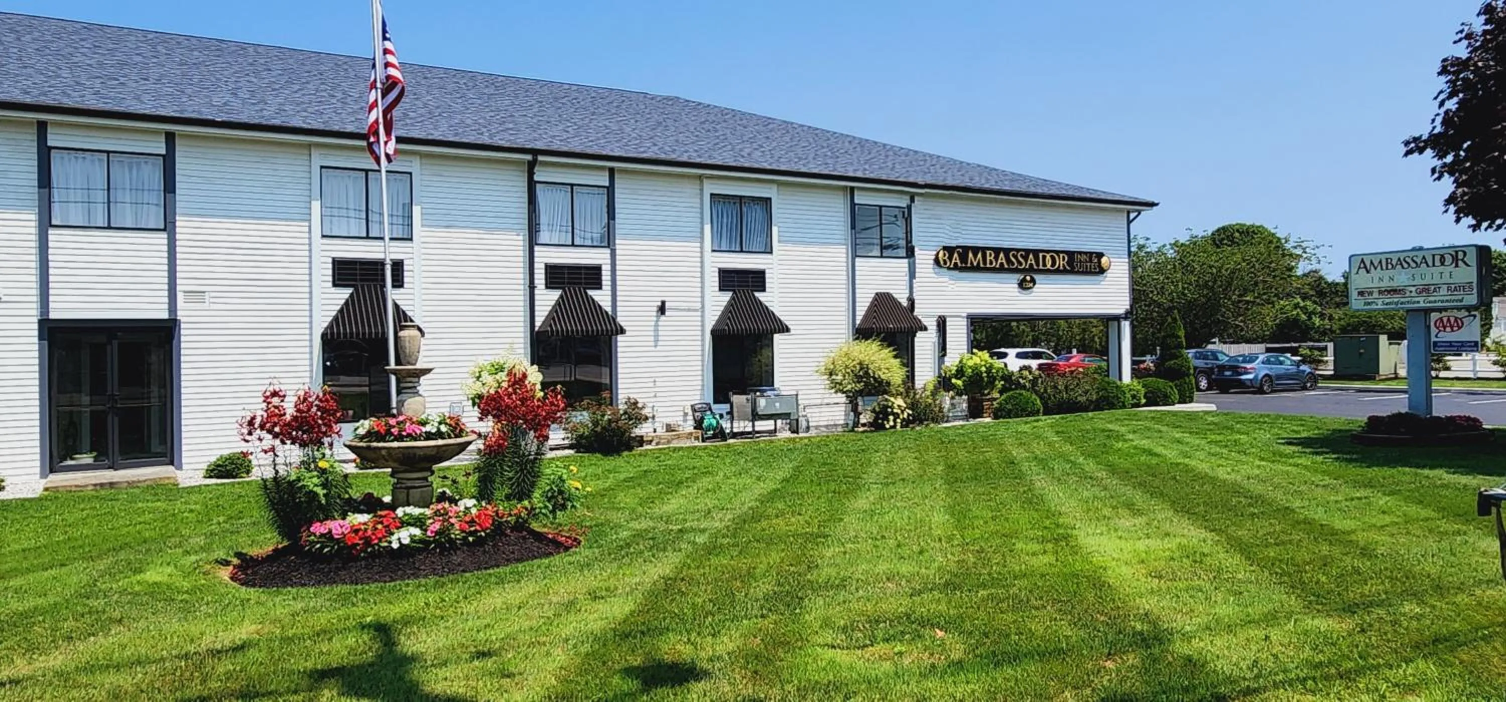 Property building in Ambassador Inn and Suites