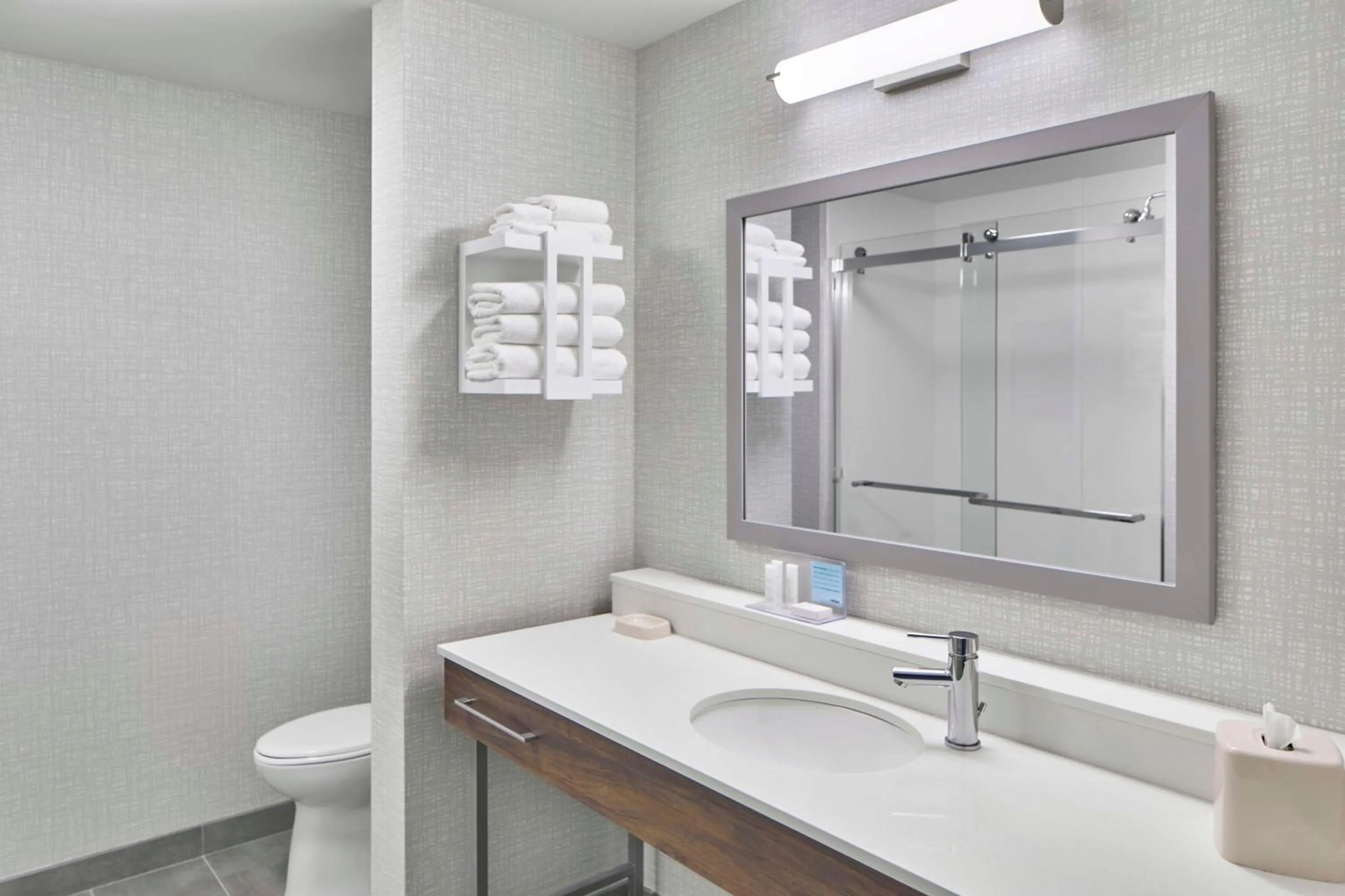 Bathroom in Hampton Inn & Suites Saratoga Springs Downtown