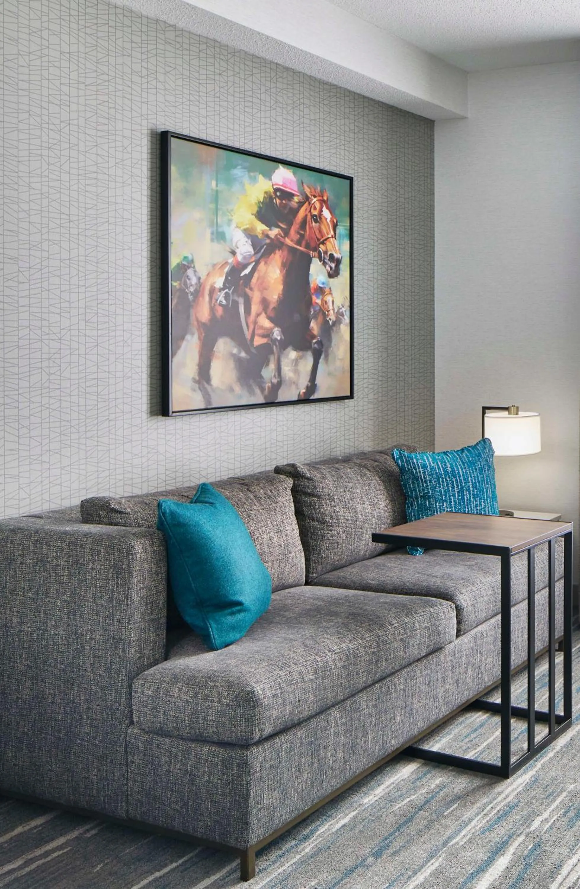 Living room in Hampton Inn & Suites Saratoga Springs Downtown