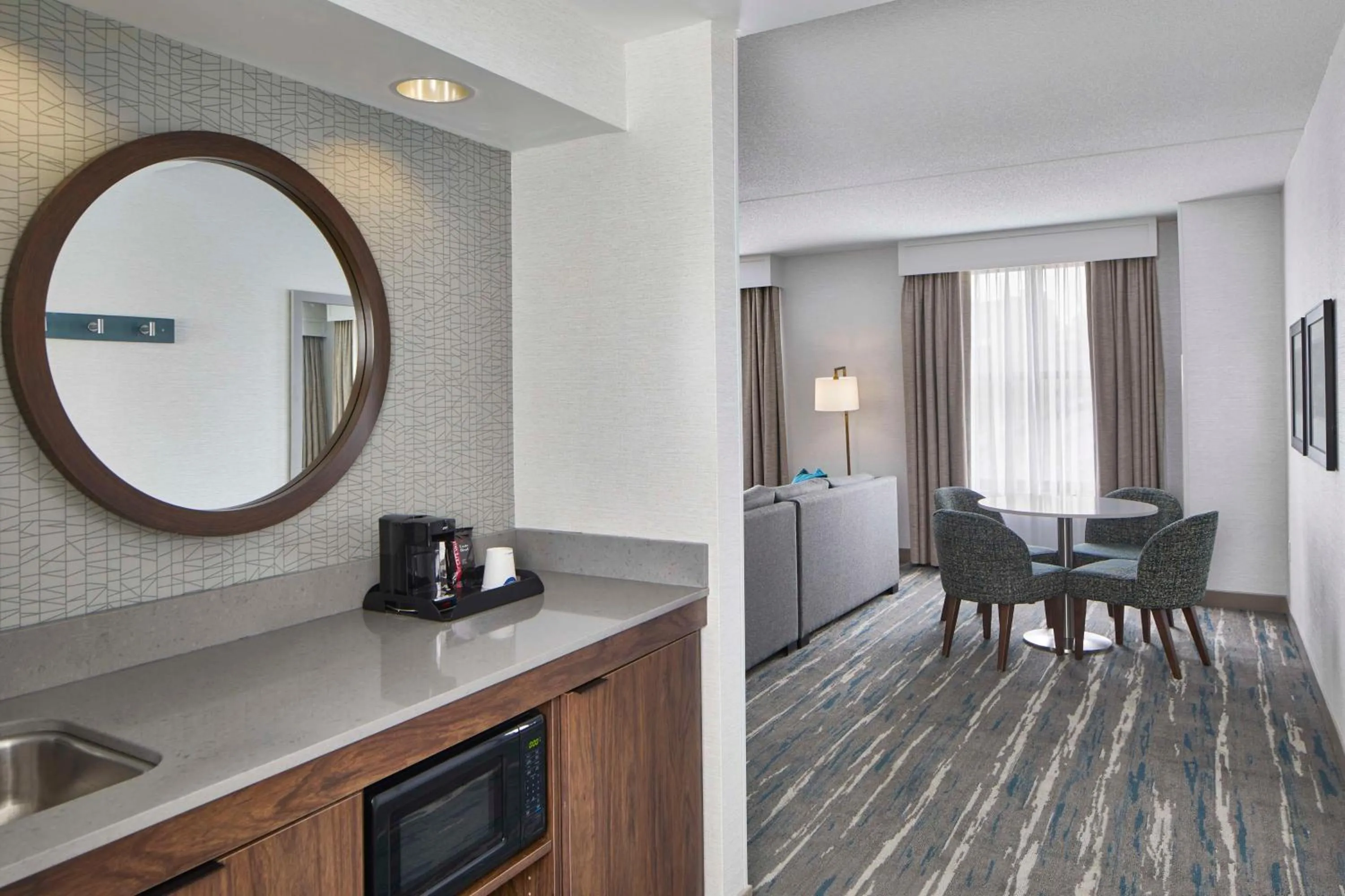 Photo of the whole room in Hampton Inn & Suites Saratoga Springs Downtown