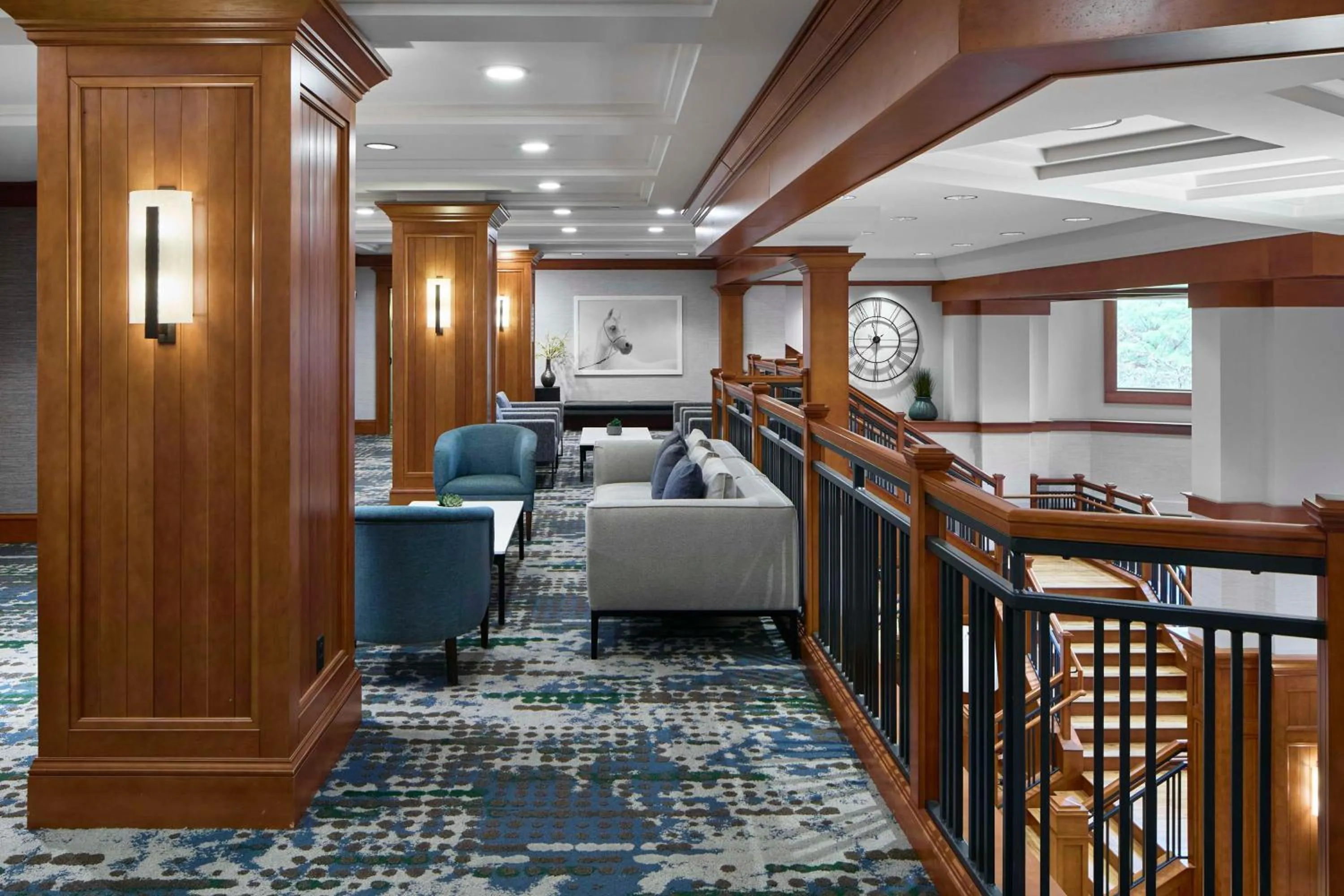 Lobby or reception in Hampton Inn & Suites Saratoga Springs Downtown