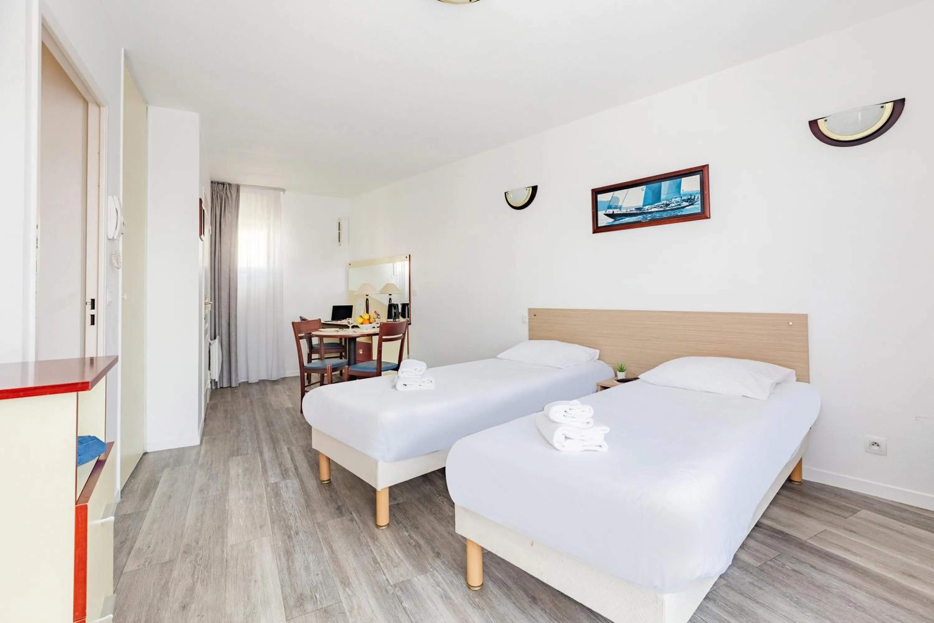 Bed in Appart'City Classic Lyon Villeurbanne