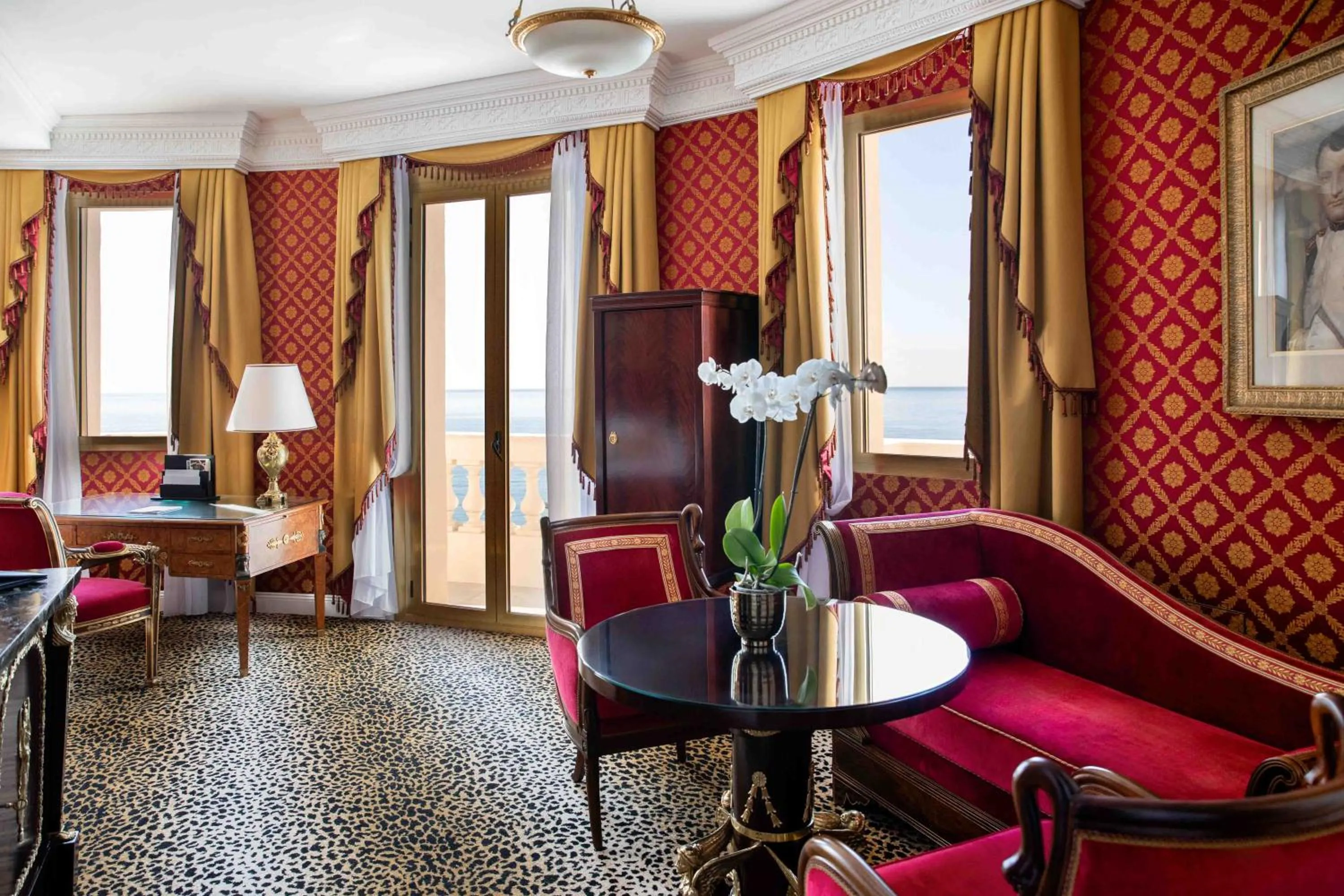 Living room in Hotel Le Negresco