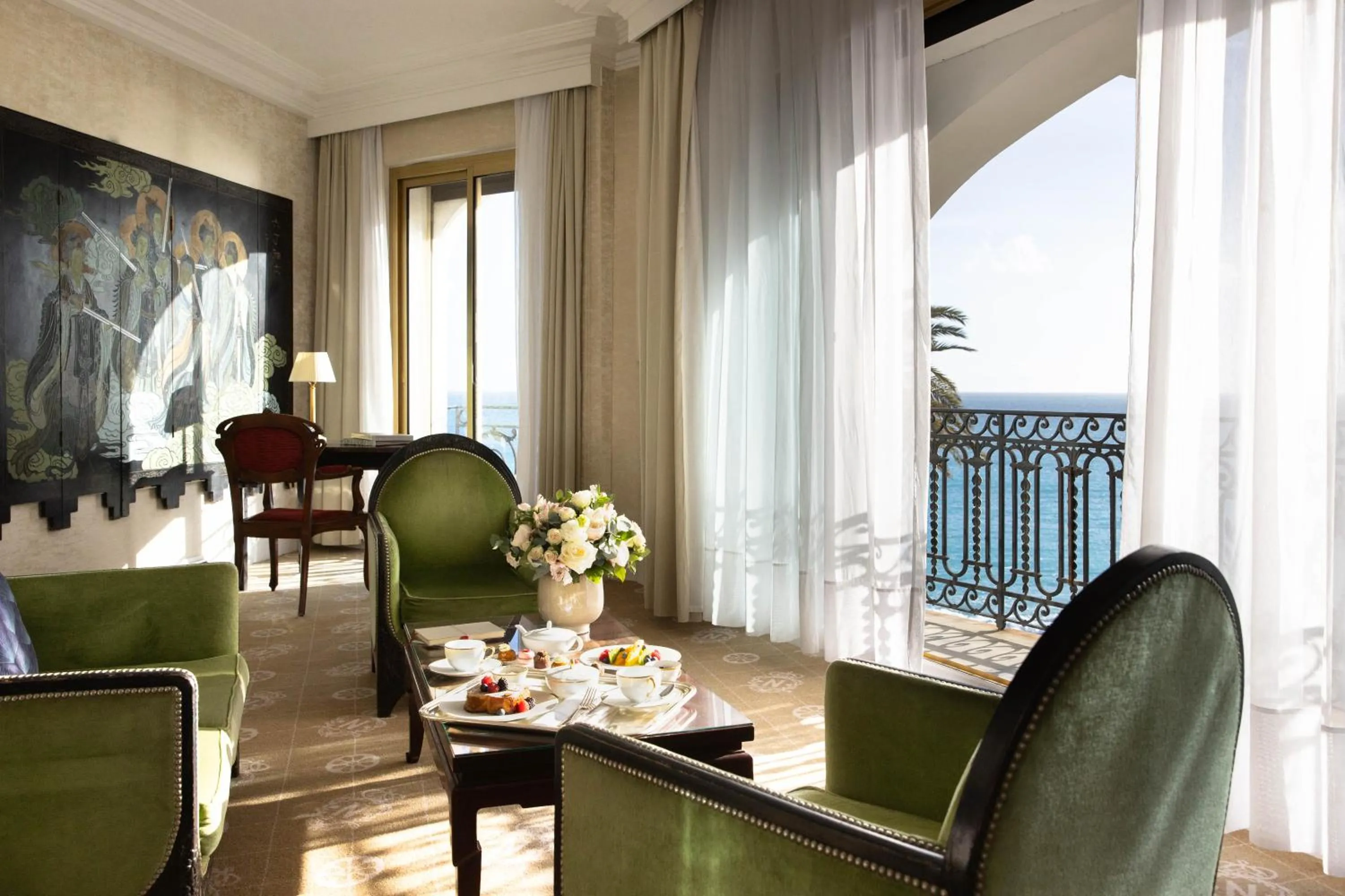 Living room in Hotel Le Negresco