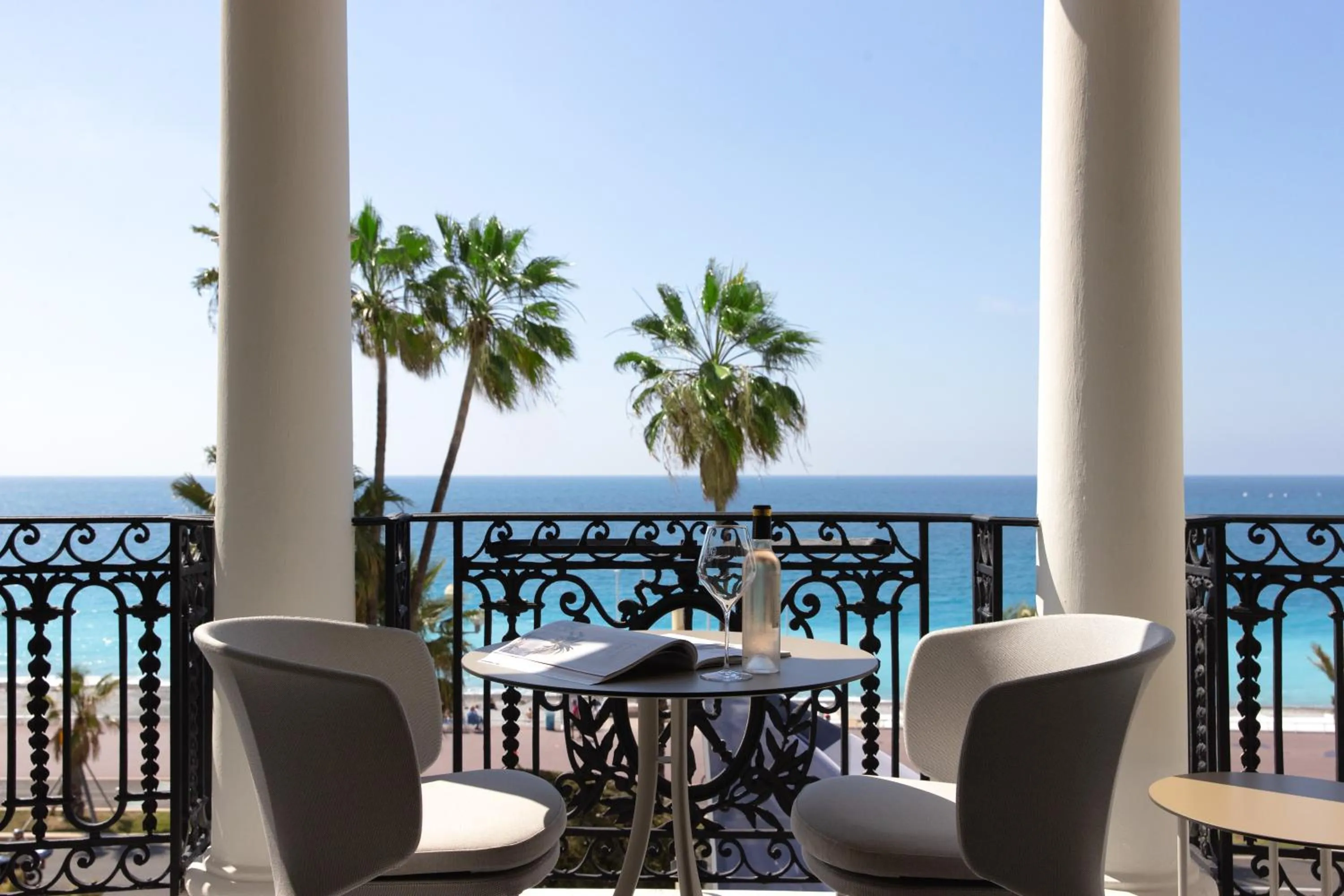 Balcony/Terrace in Hotel Le Negresco