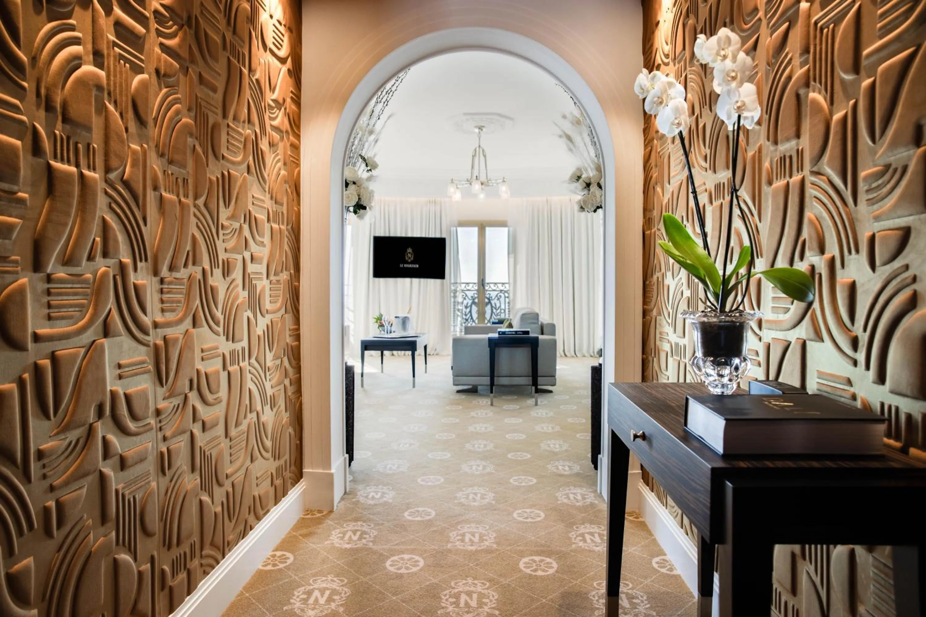 Photo of the whole room in Hotel Le Negresco