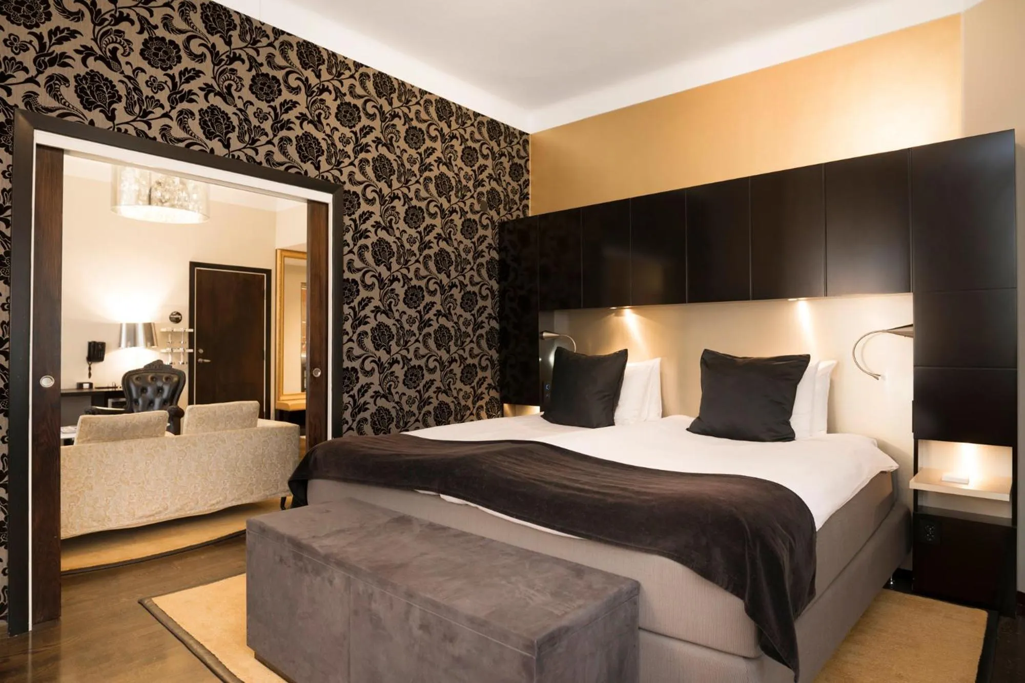 Bed in ProfilHotels Riddargatan