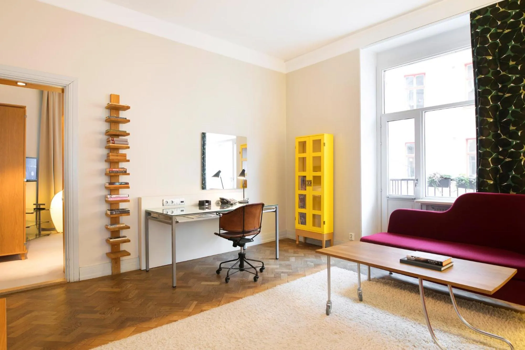 Living room in ProfilHotels Riddargatan