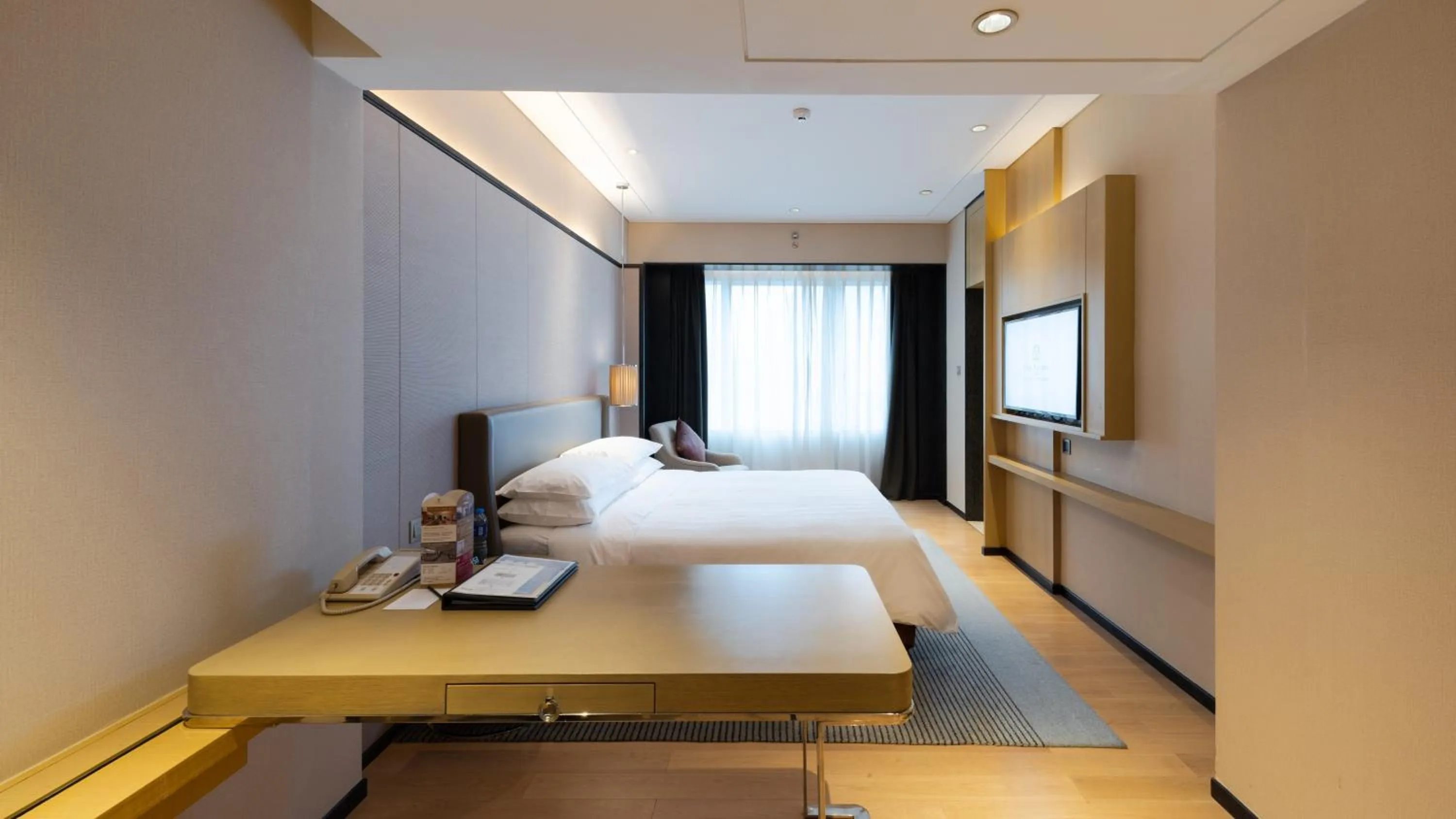 Bedroom, Bed in Pan Pacific Xiamen