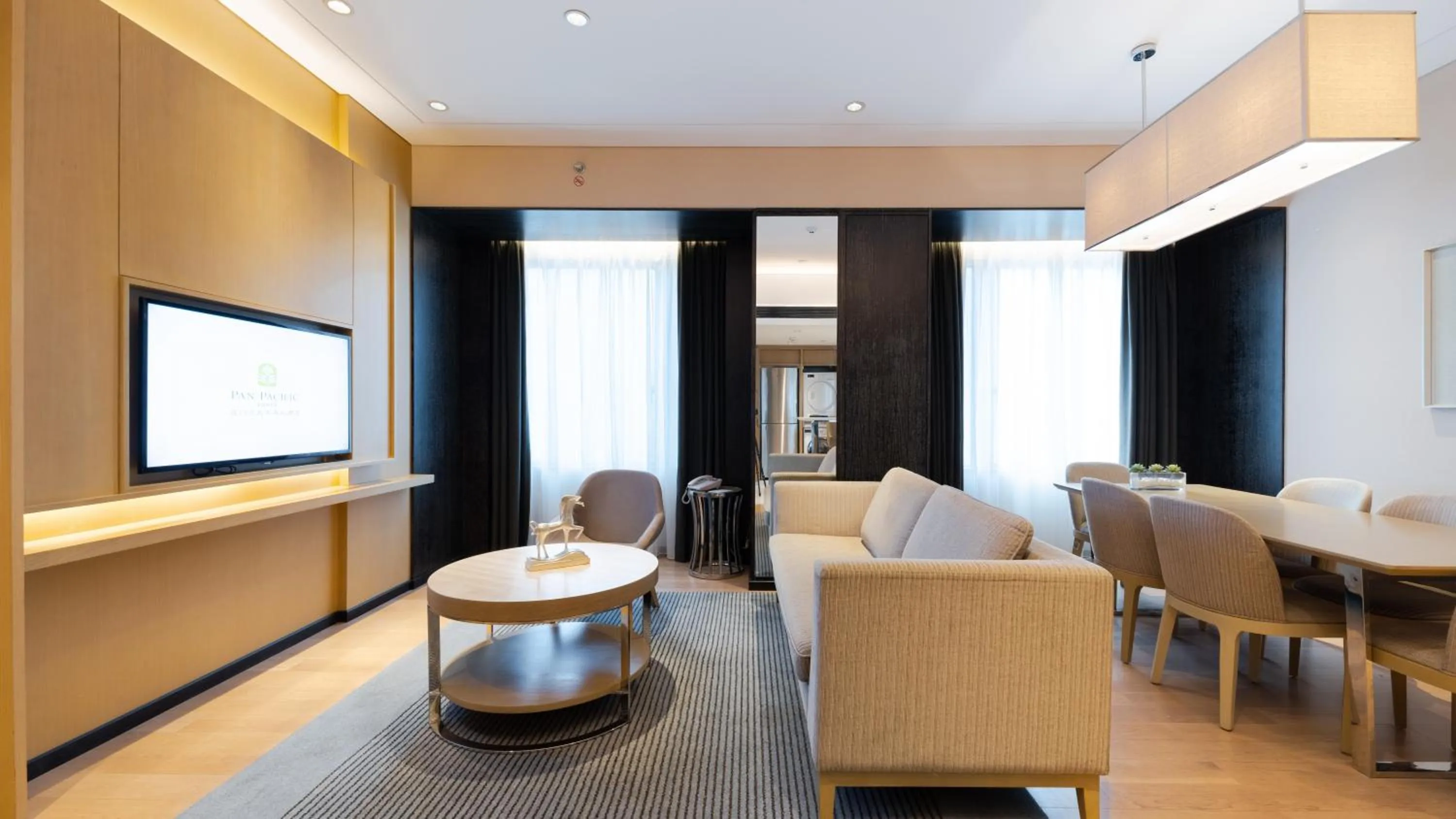 Living room in Pan Pacific Xiamen