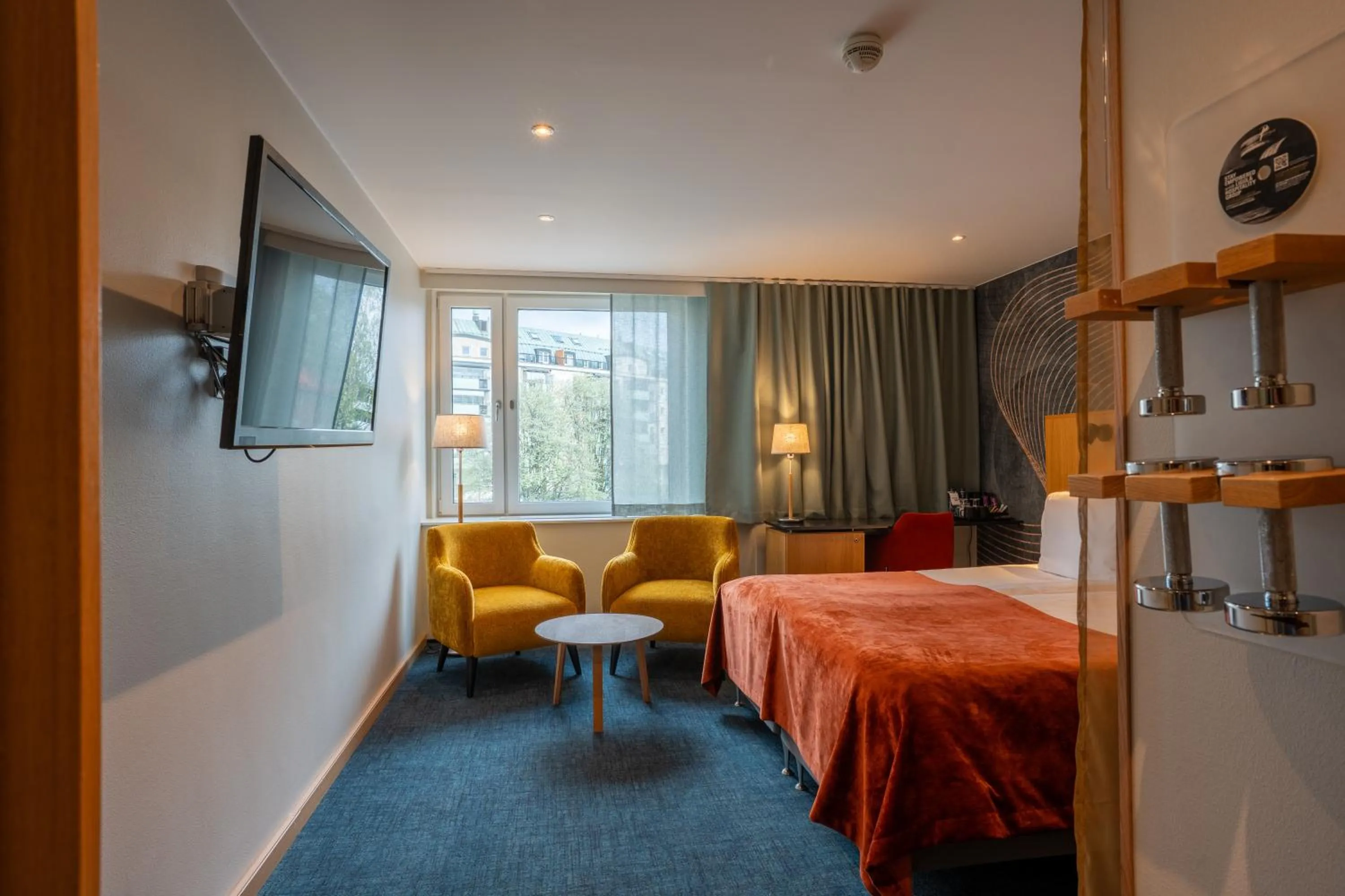 Bed in ProfilHotels Aveny