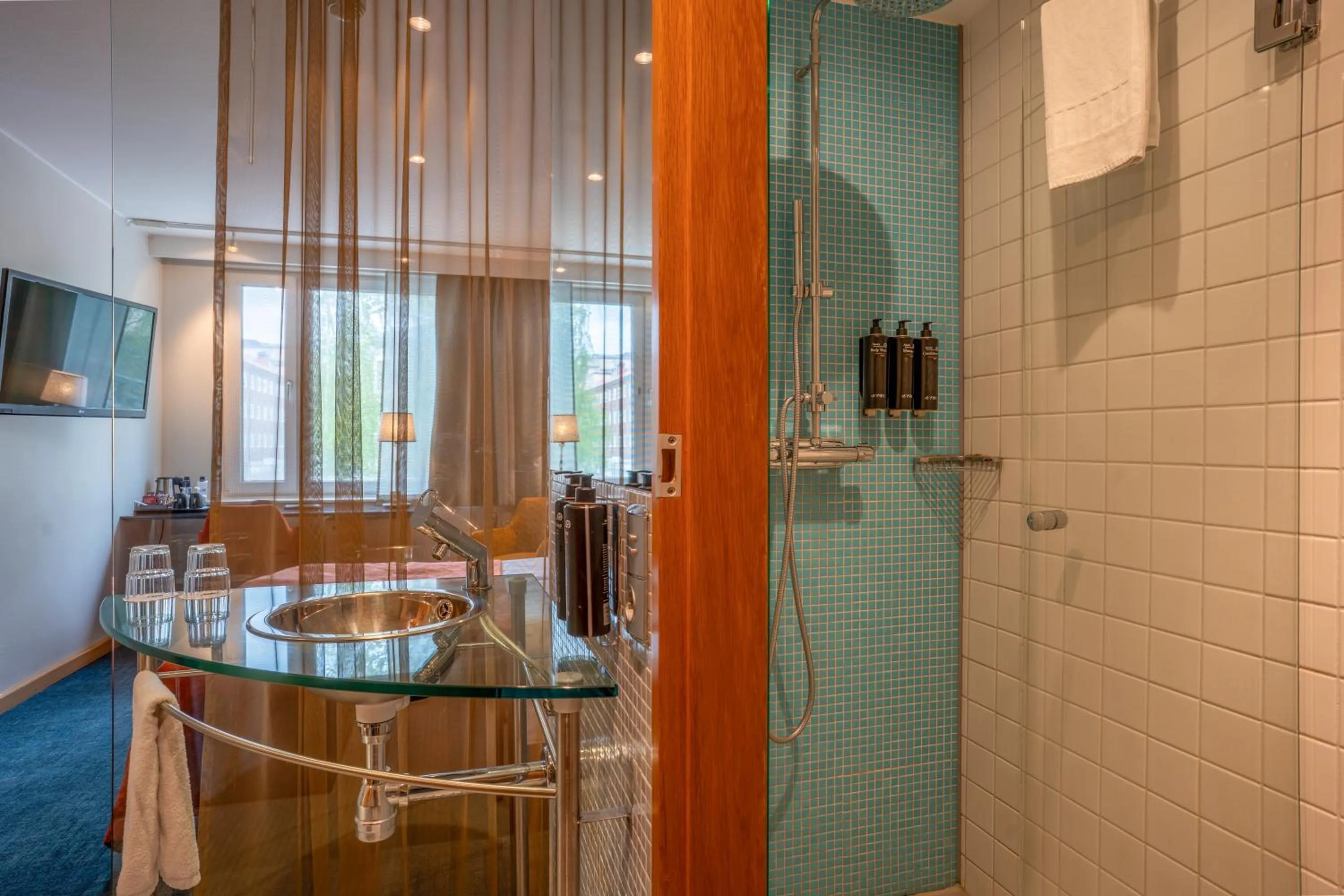 Toilet in ProfilHotels Aveny