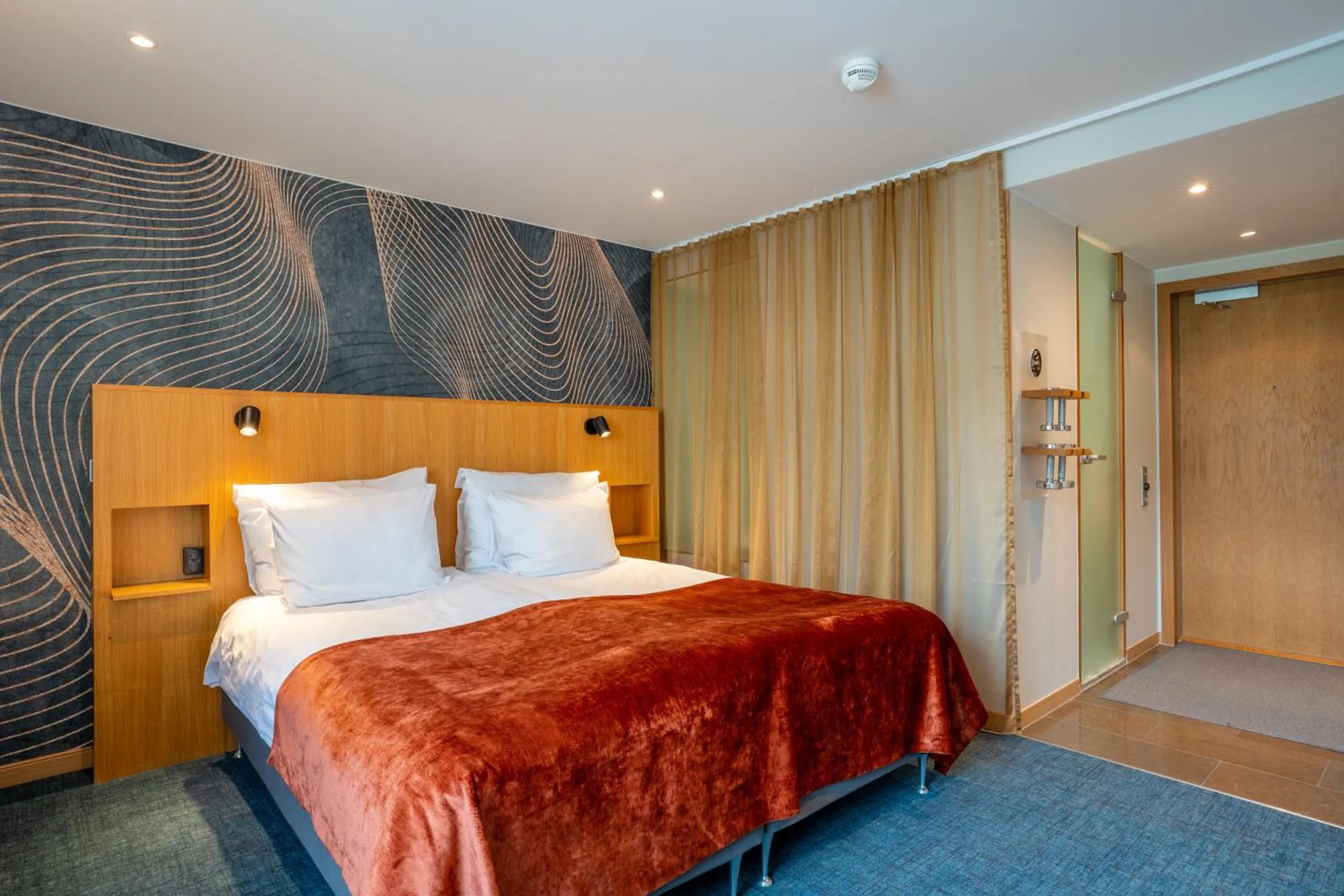 Bed in ProfilHotels Aveny