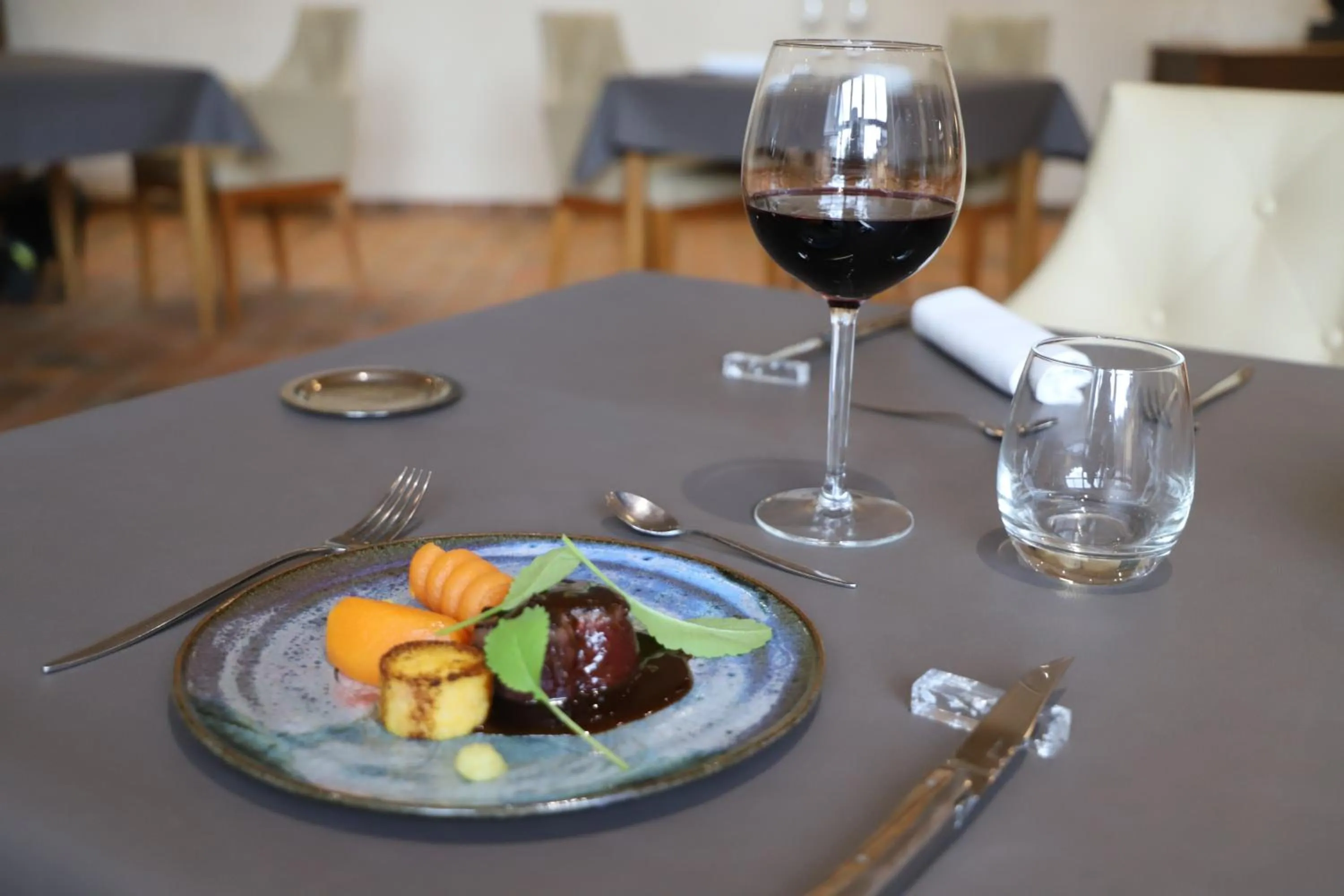 Dinner in Logis Hotel La Diligence