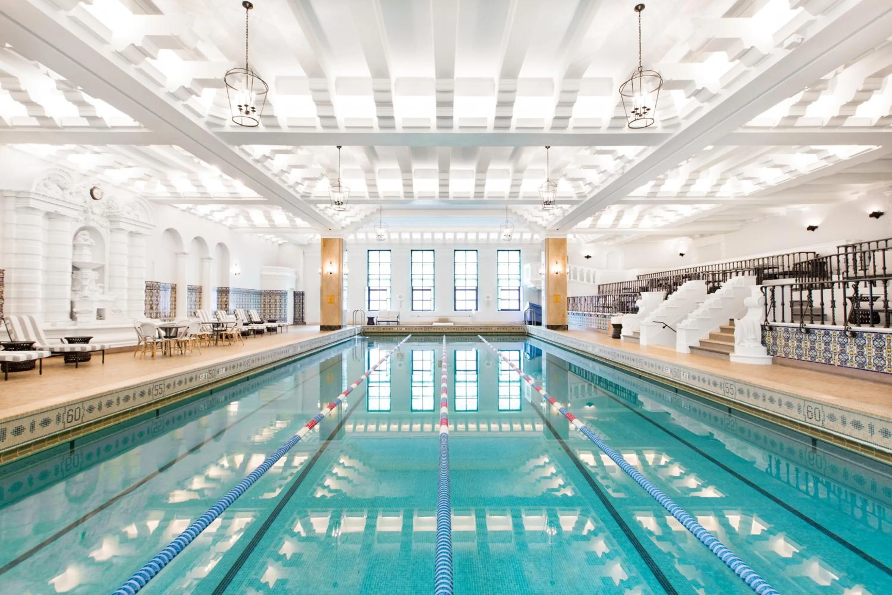 Swimming pool in InterContinental Chicago Magnificent Mile by IHG