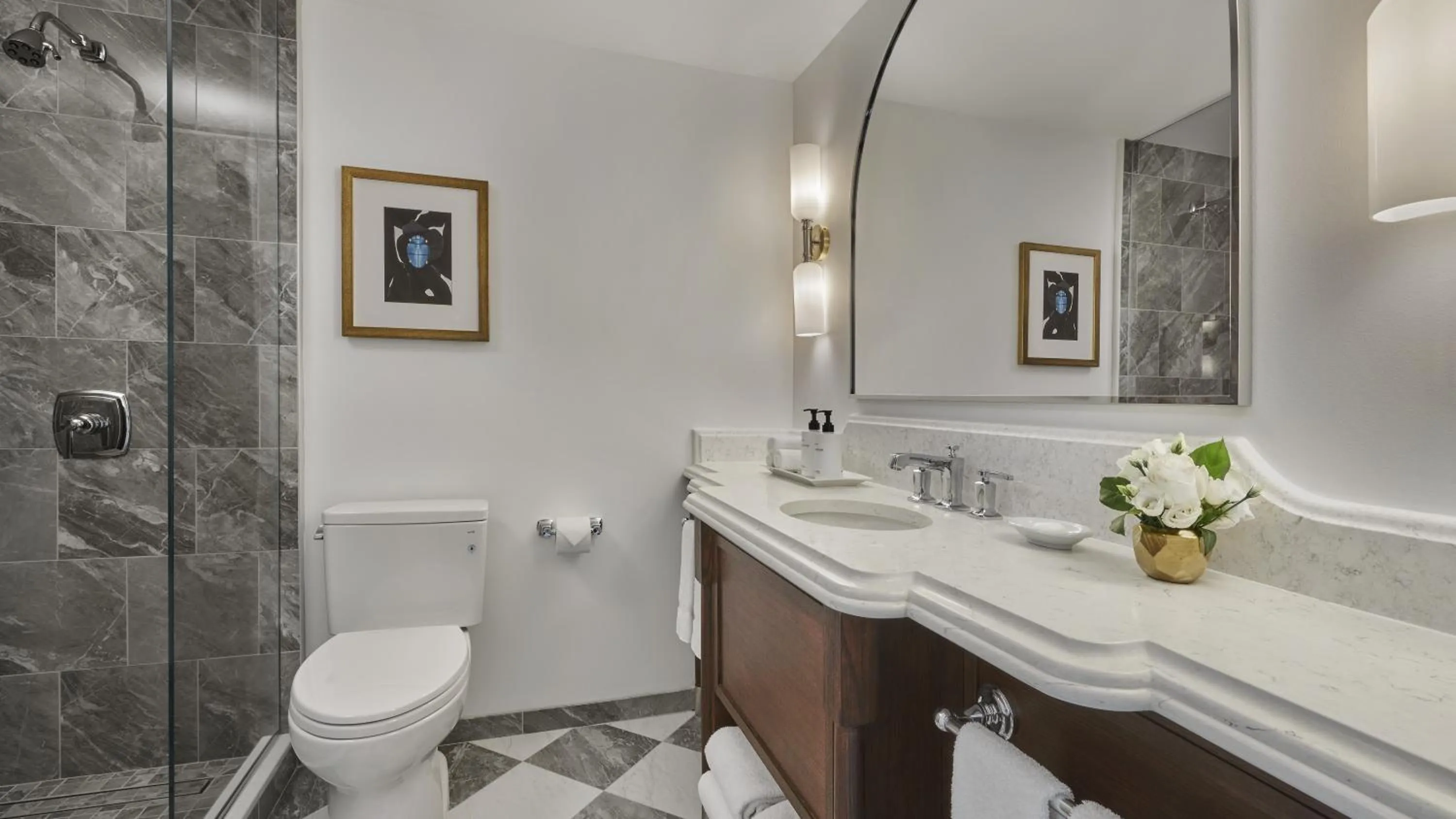 Bathroom in InterContinental Chicago Magnificent Mile by IHG