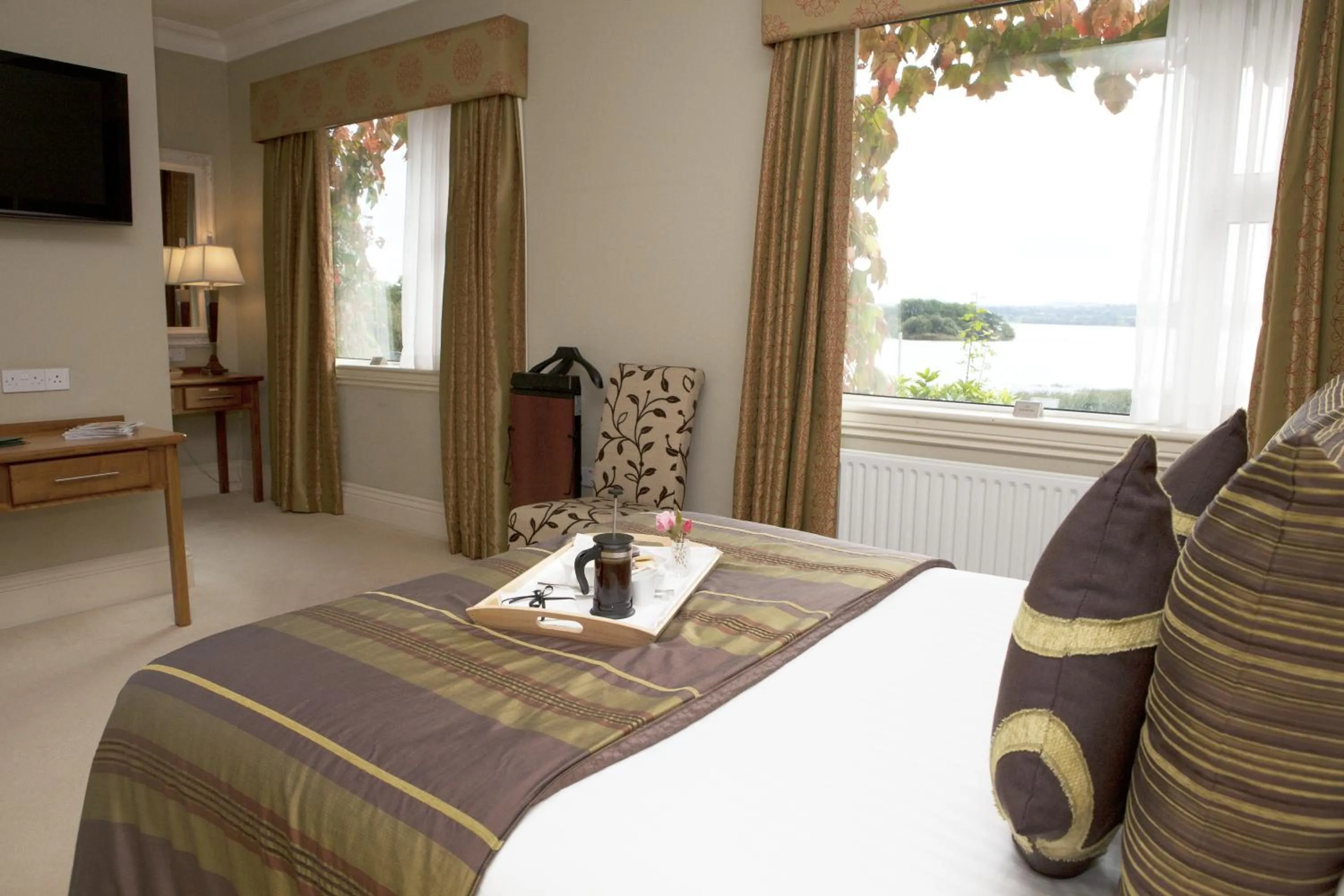 Bird's eye view, Bed in St Kyrans Guest House