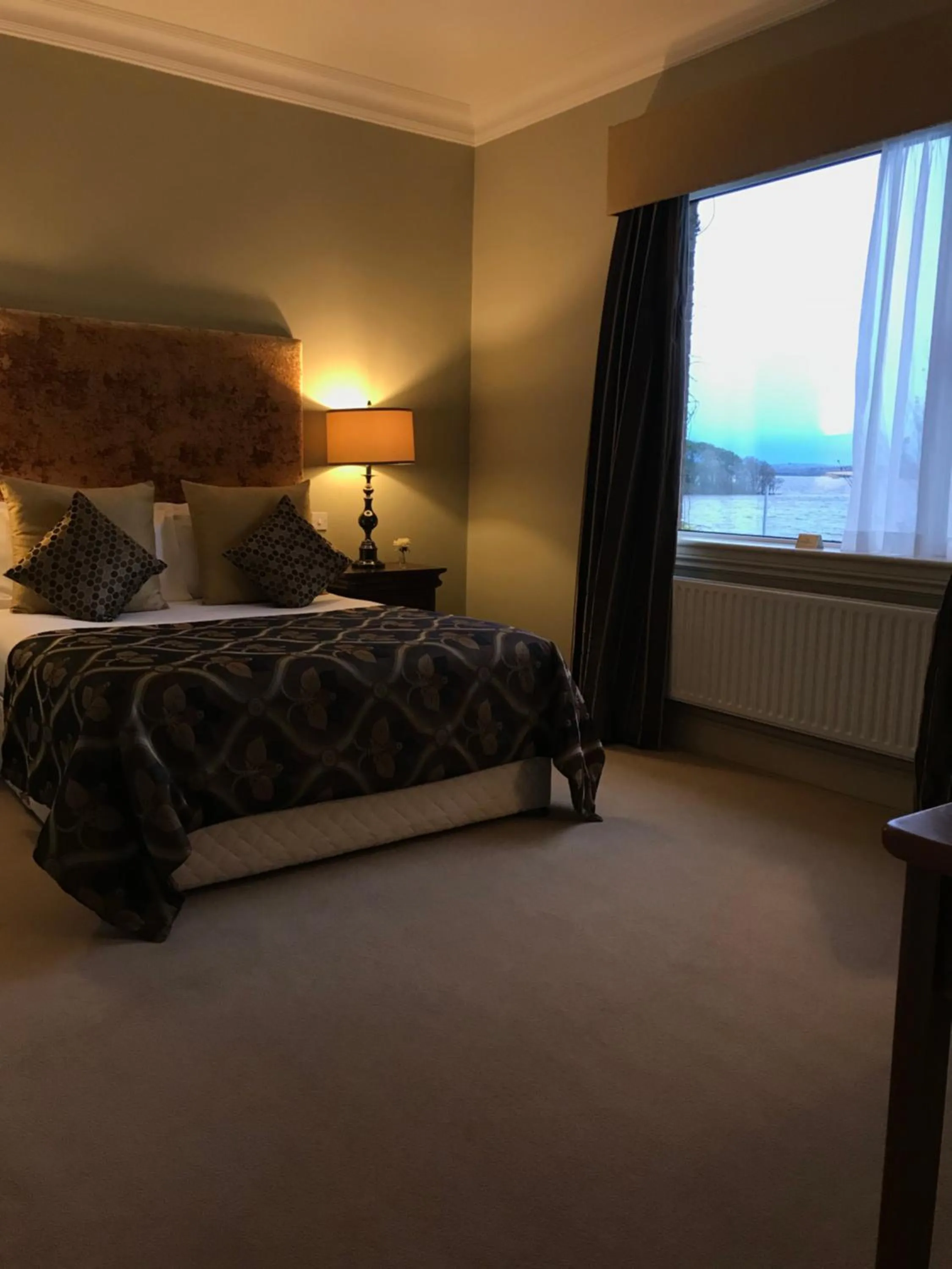 Bedroom, Bed in St Kyrans Guest House