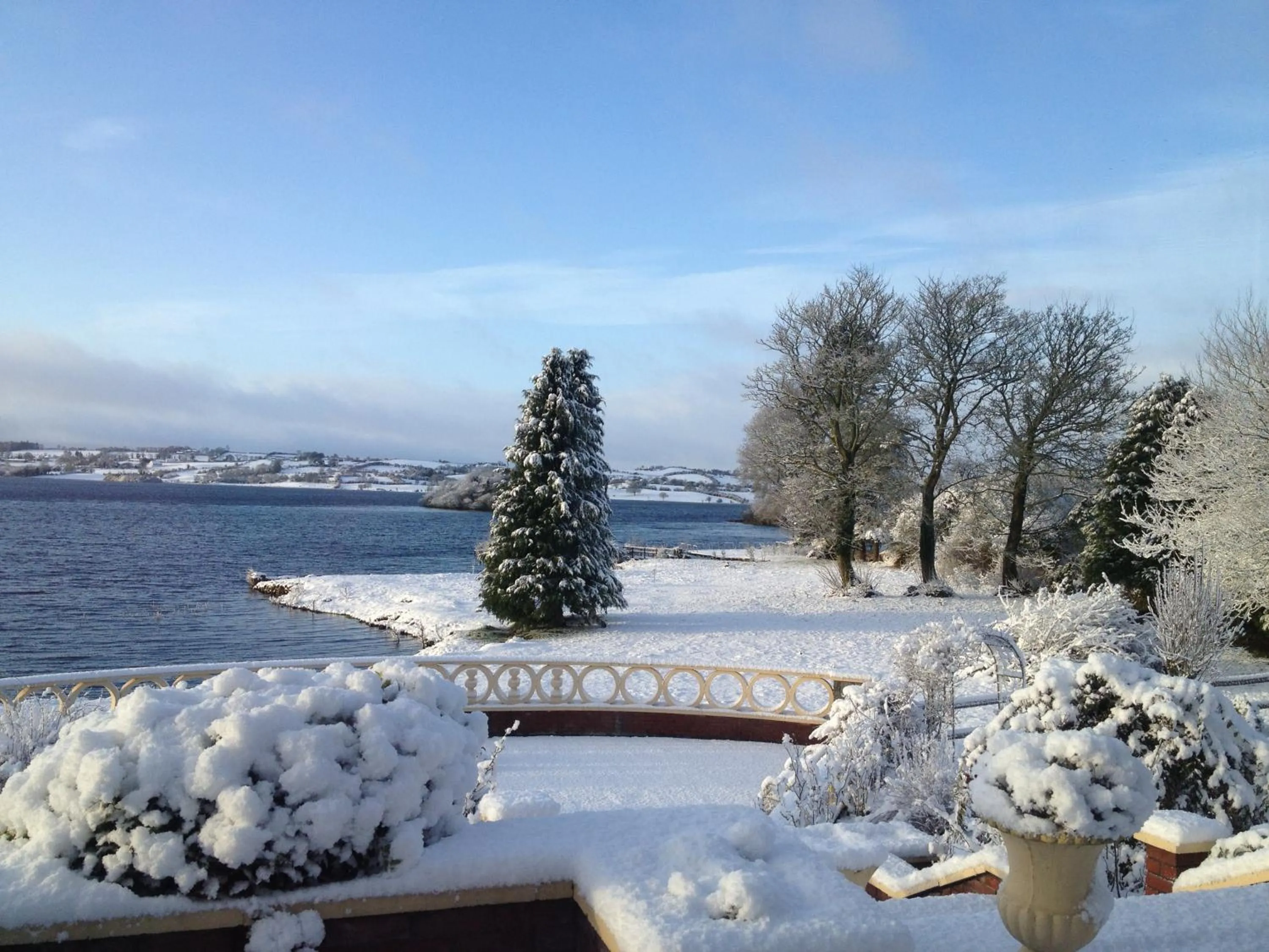 Winter in St Kyrans Guest House
