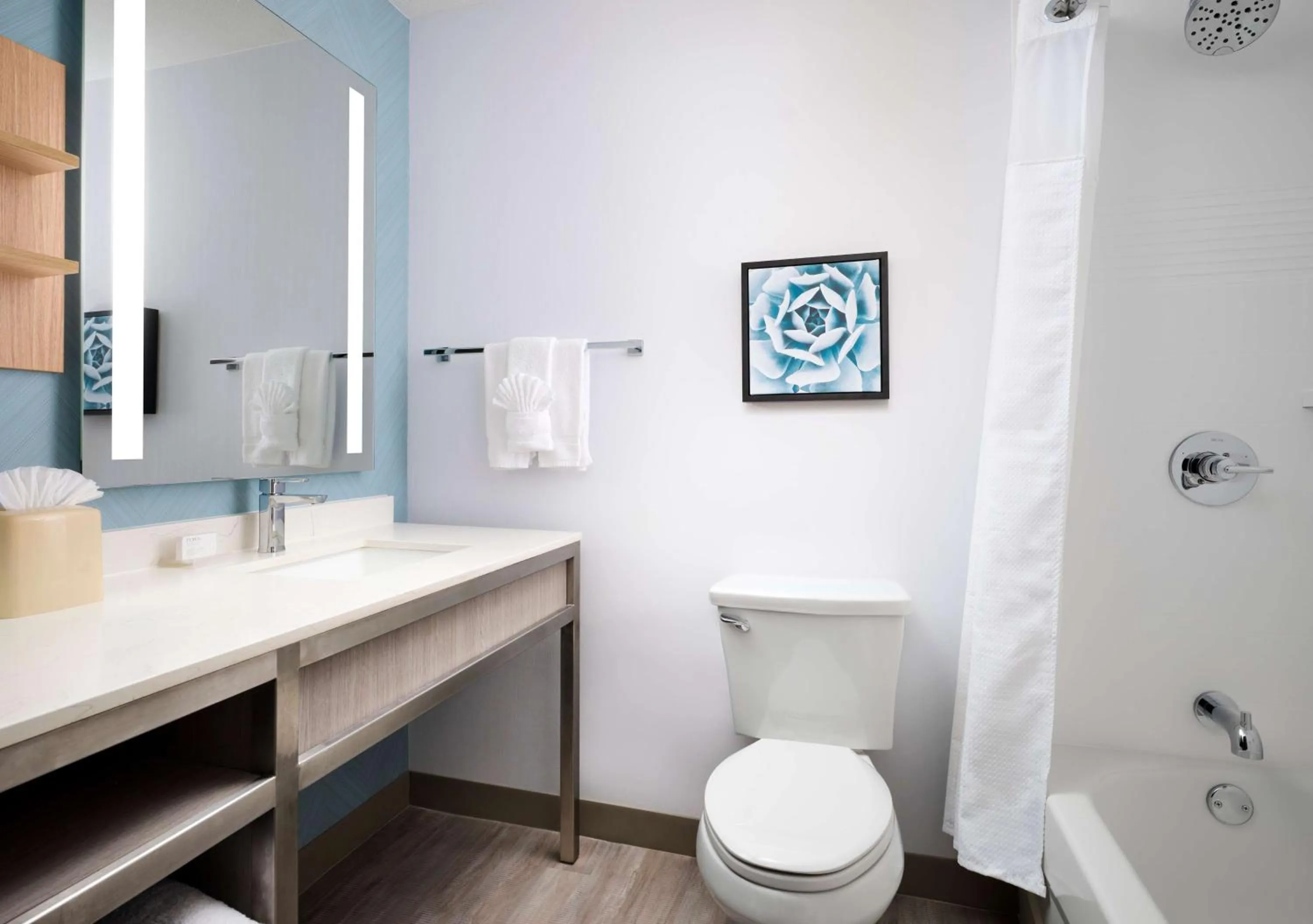 Bathroom in Hilton Garden Inn San Jose/Milpitas