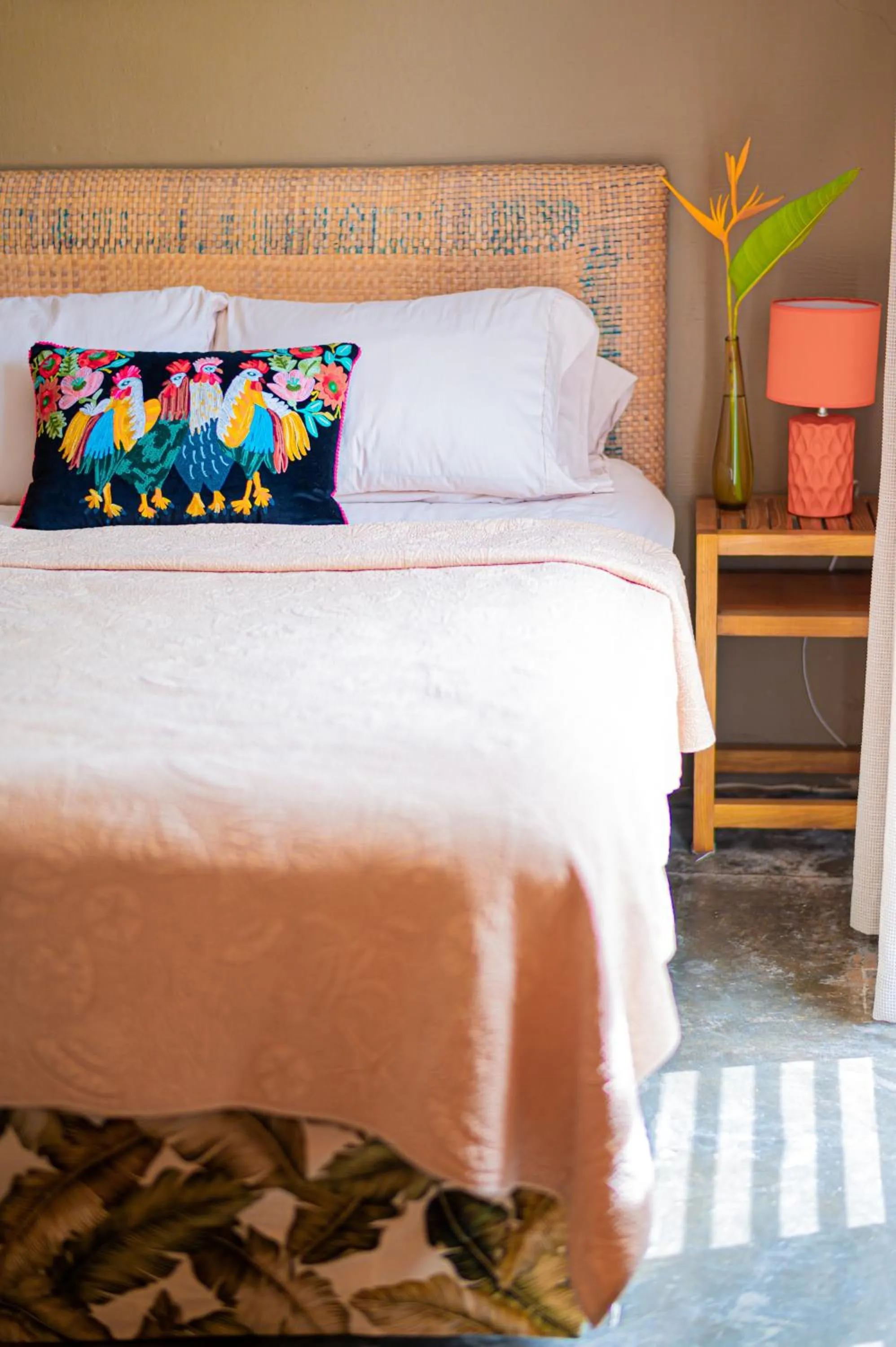 Bed in Casa de Amistad Guesthouse