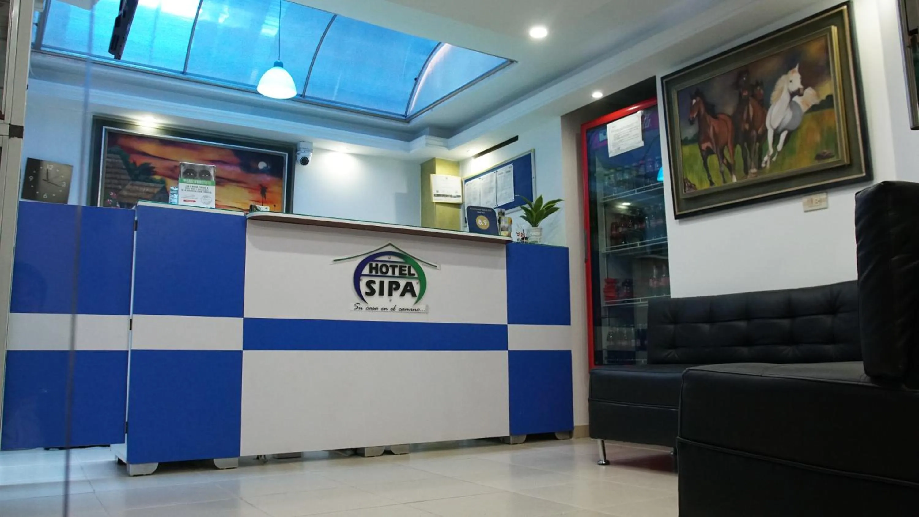 Lobby or reception in Hotel Sipa