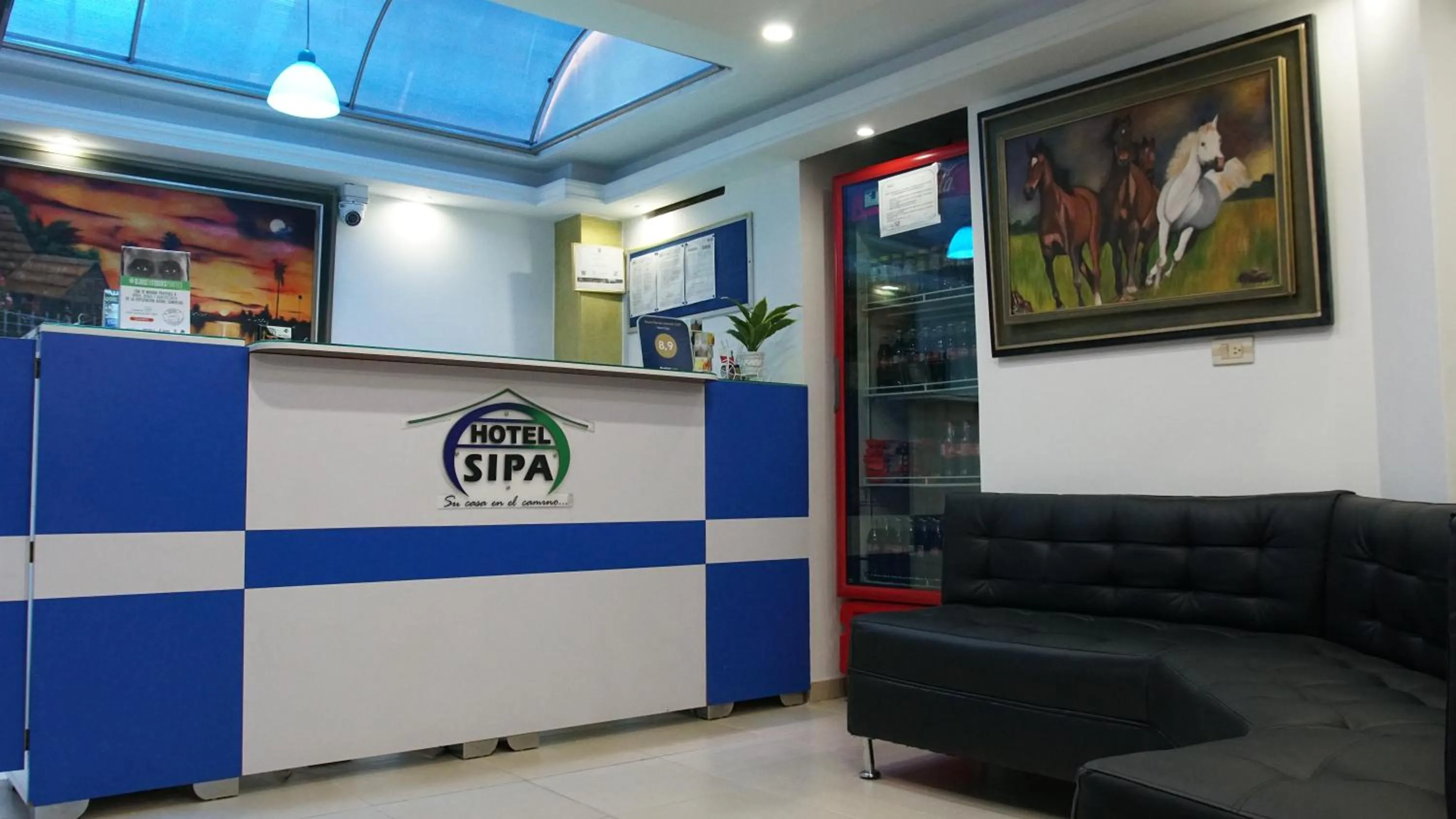 Lobby or reception in Hotel Sipa