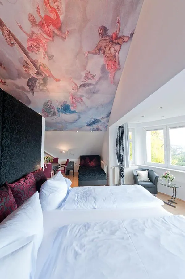 Decorative detail, Bed in Hotelpension Vitalis