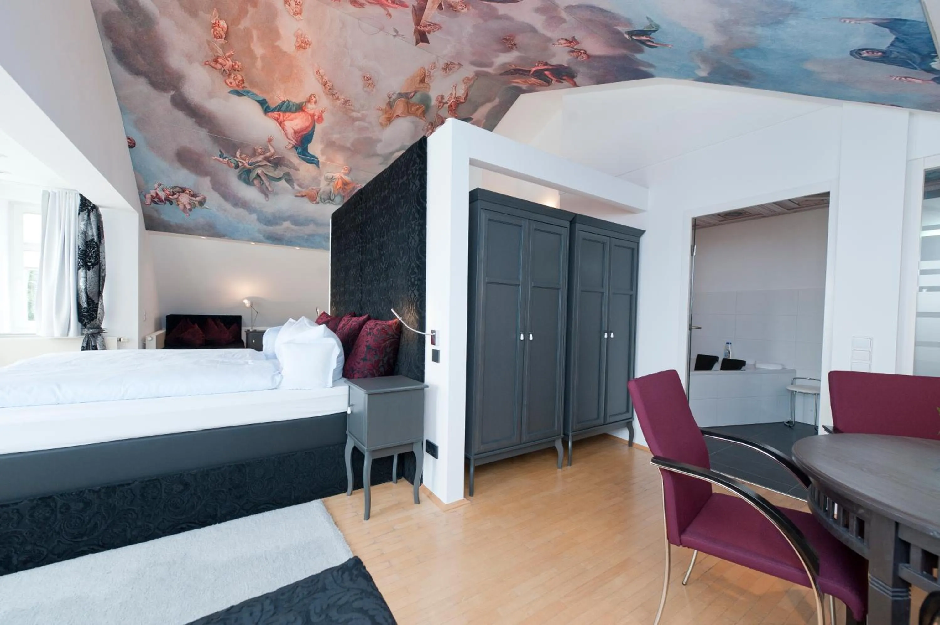 Photo of the whole room, Bed in Hotelpension Vitalis