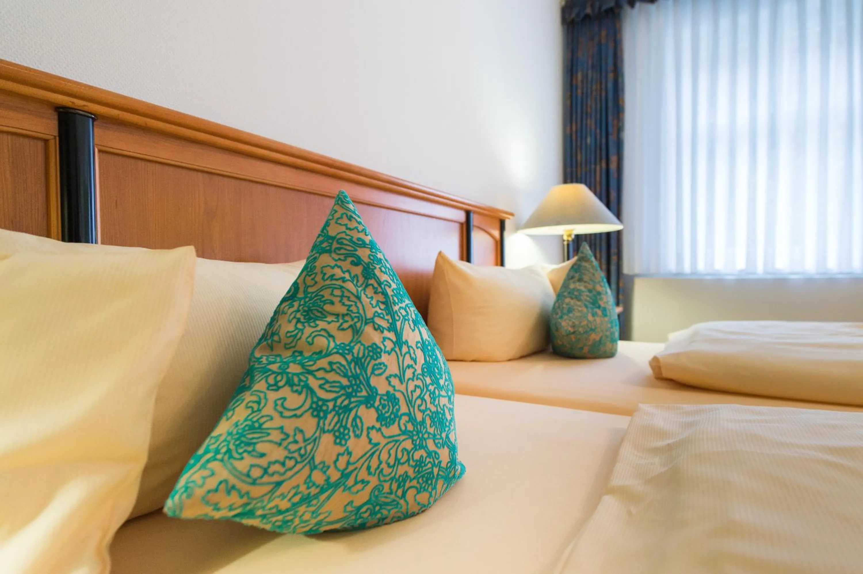 Decorative detail, Bed in Hotelpension Vitalis