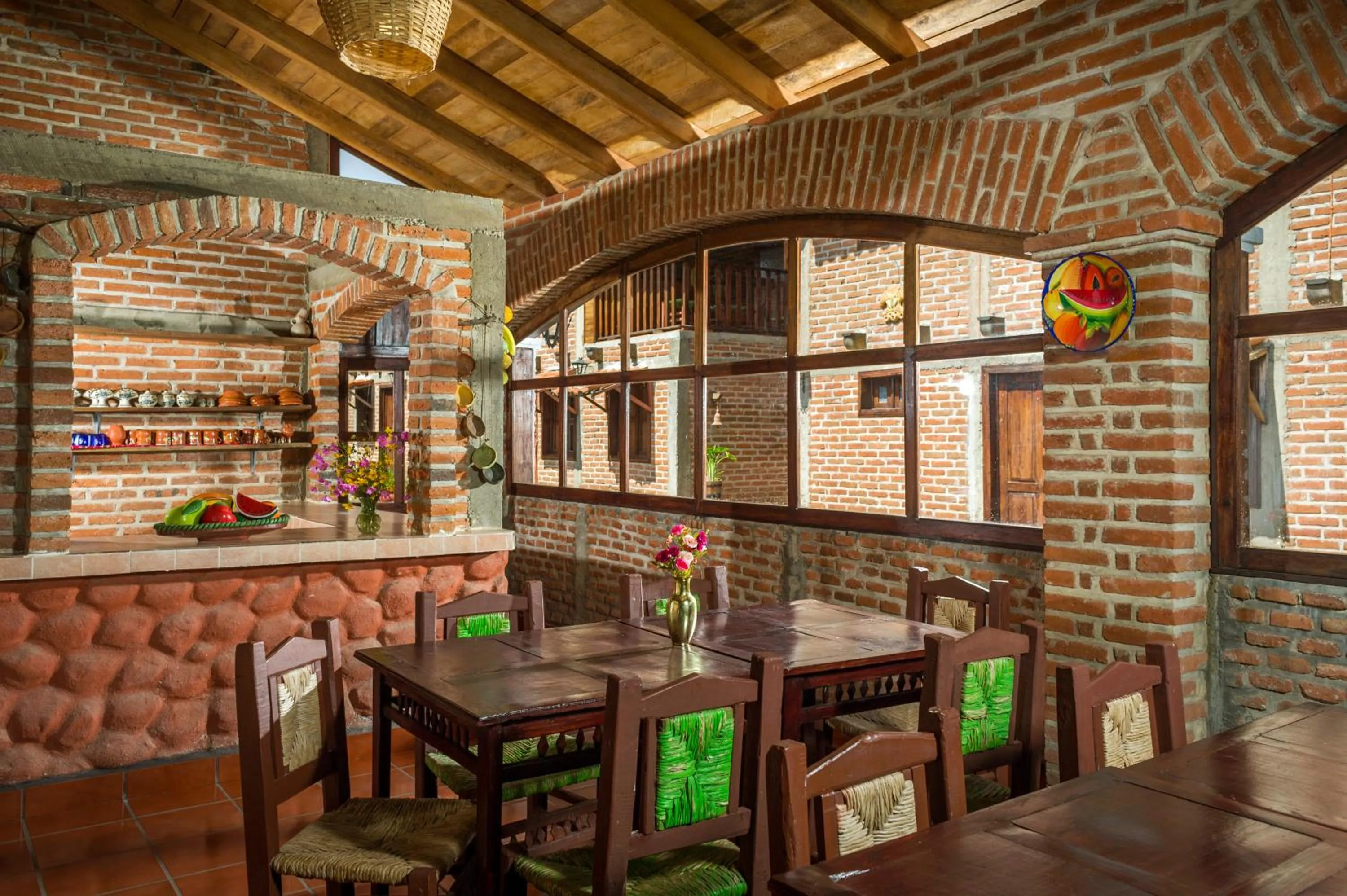 Communal kitchen in Hotel de Campiña