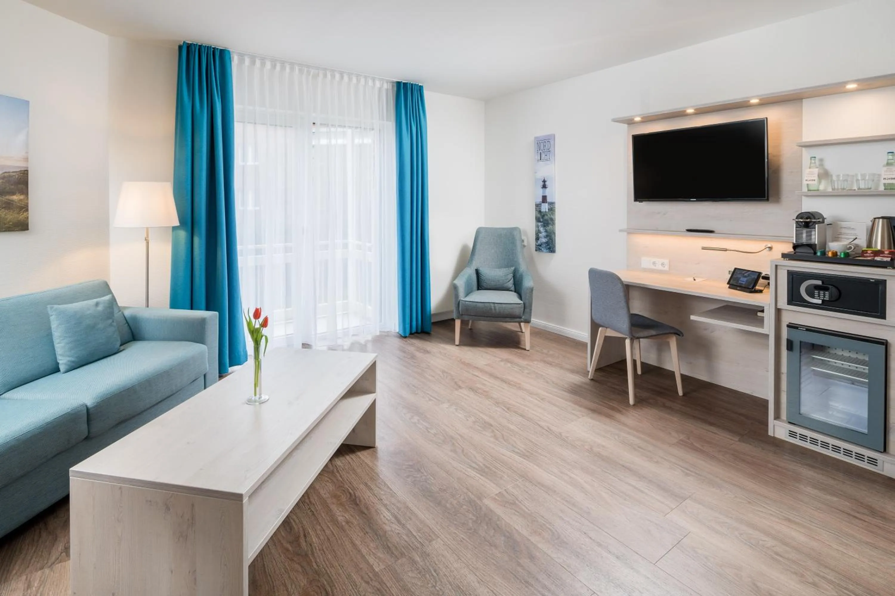 Seating area in Stadthotel Eckernförde