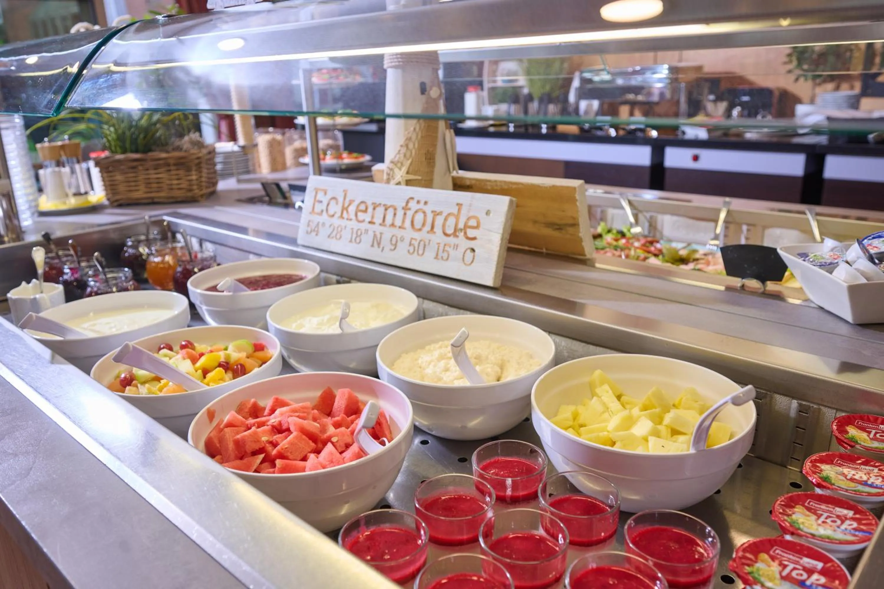 Buffet breakfast in Stadthotel Eckernförde