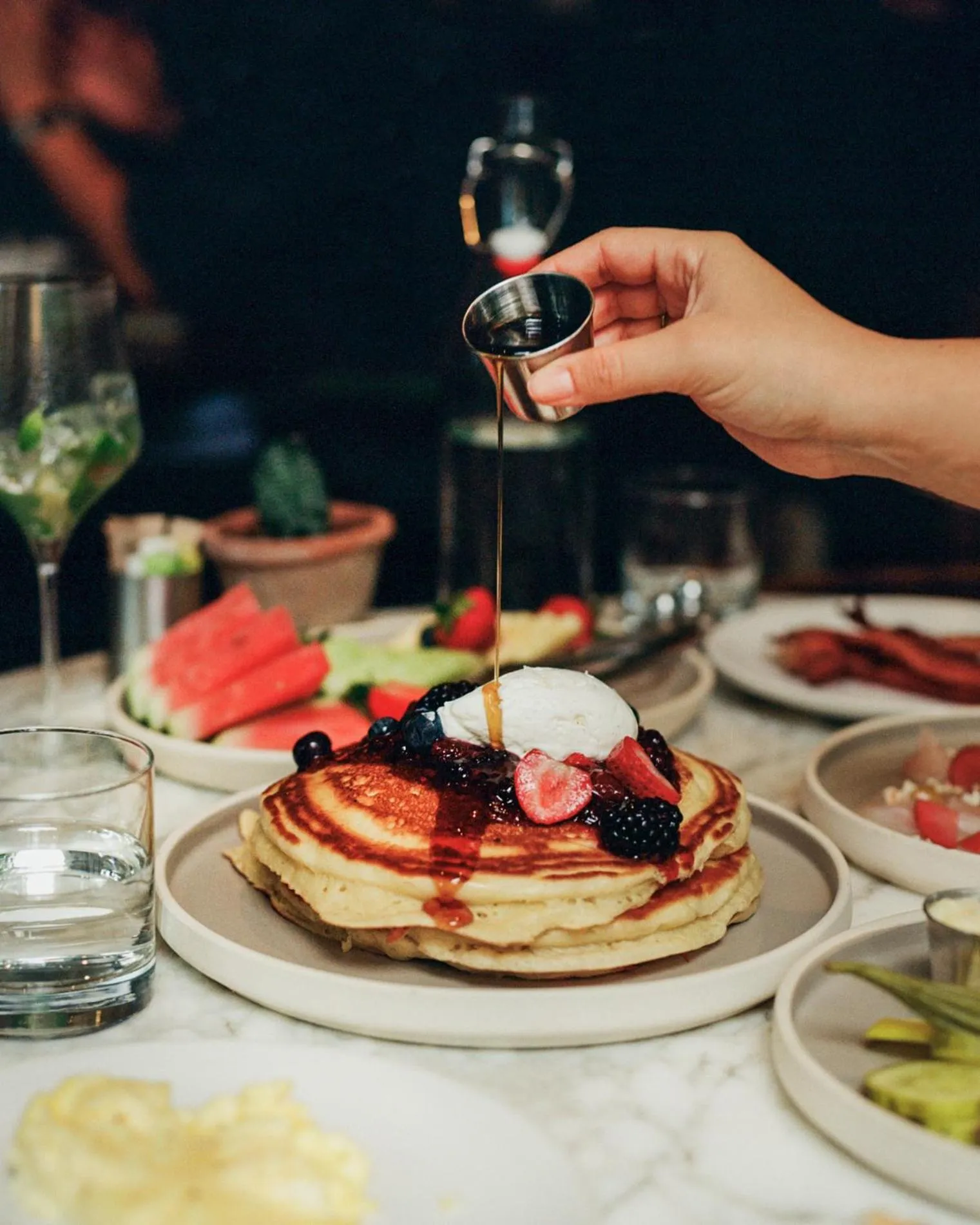 Restaurant/places to eat in 1 Hotel Brooklyn Bridge