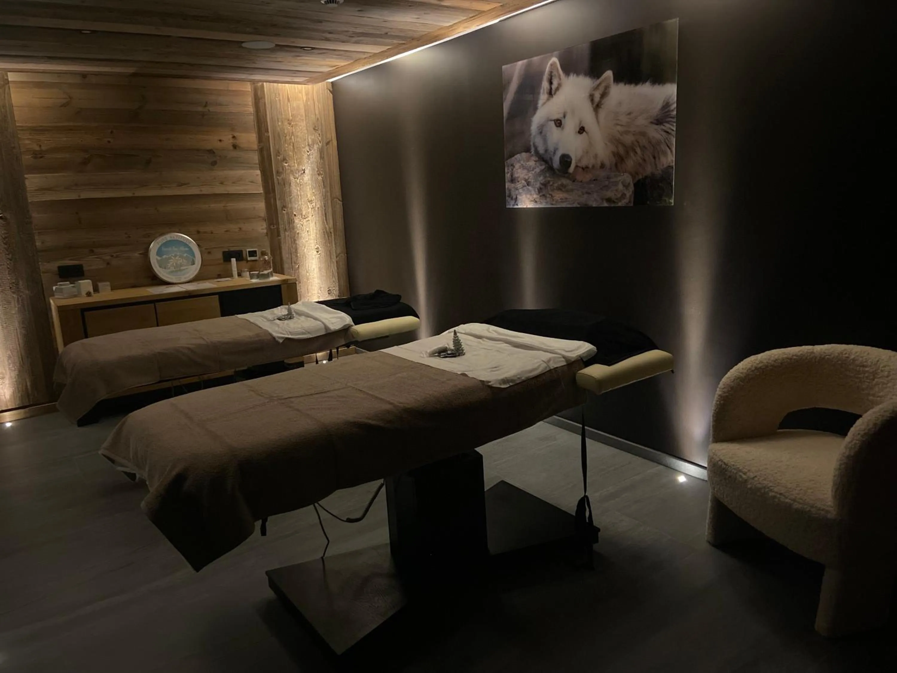 Spa and wellness centre/facilities in Hôtel Alpina & SPA - Restaurant Oxalis