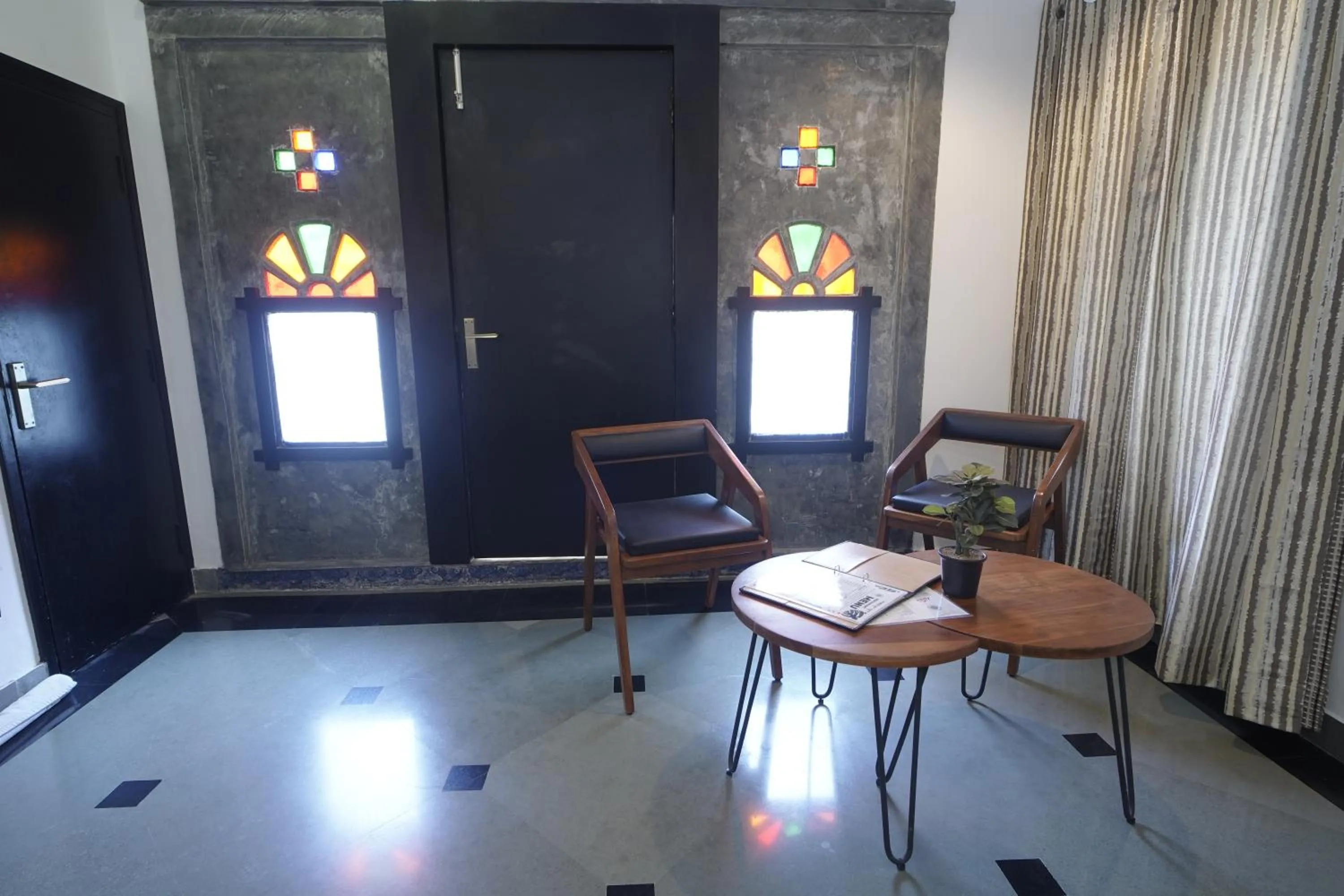 Living room in Hotel Udai Niwas By The Lake