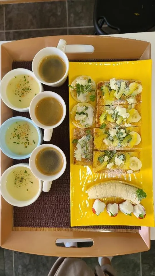 Food and drinks in Jeju Turning point Pension