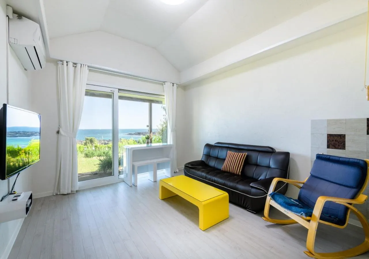 Living room in Jeju Turning point Pension