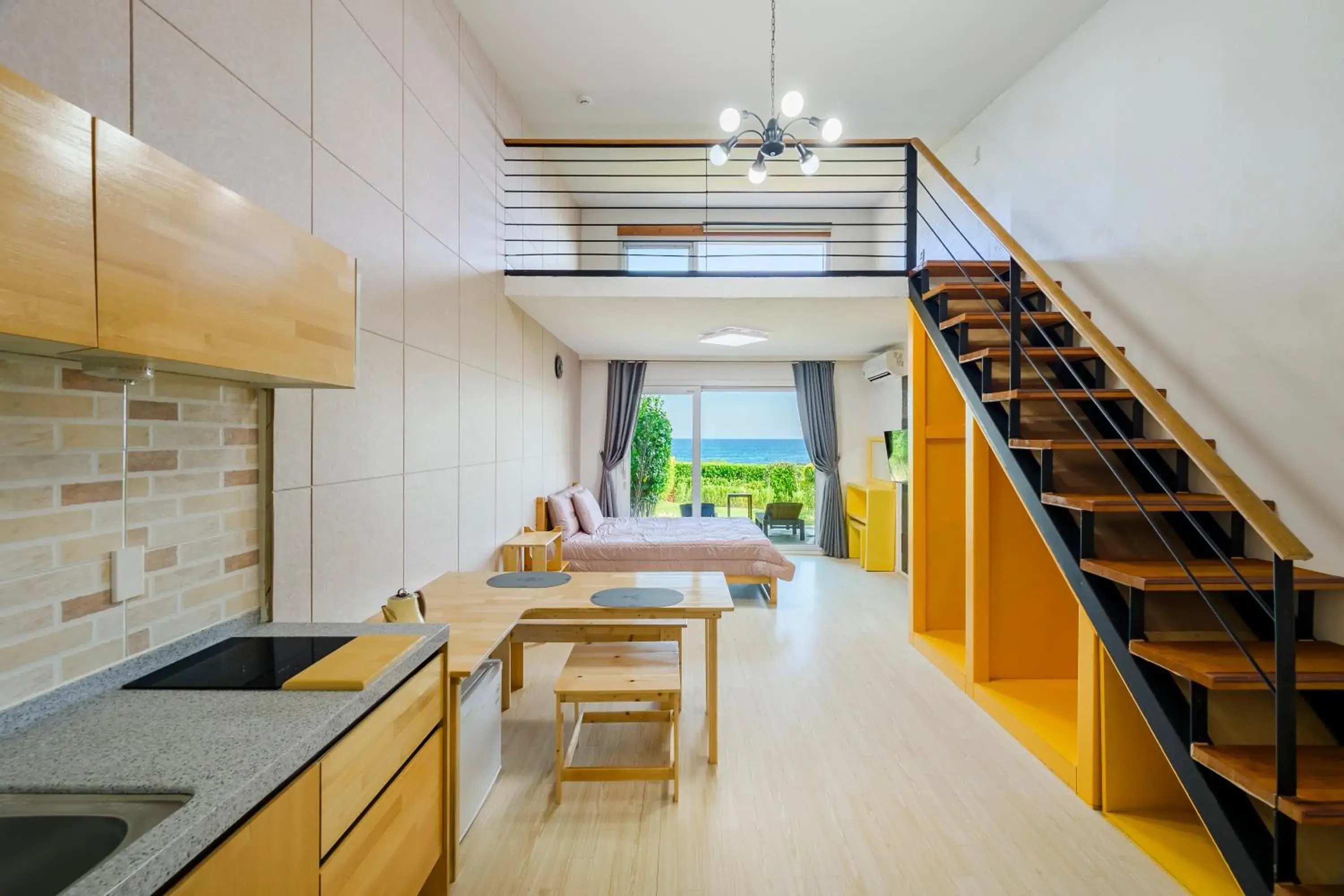 One-Bedroom House - single occupancy in Jeju Turning point Pension One-Bedroom House - single occupancy in Jeju Turning point Pension